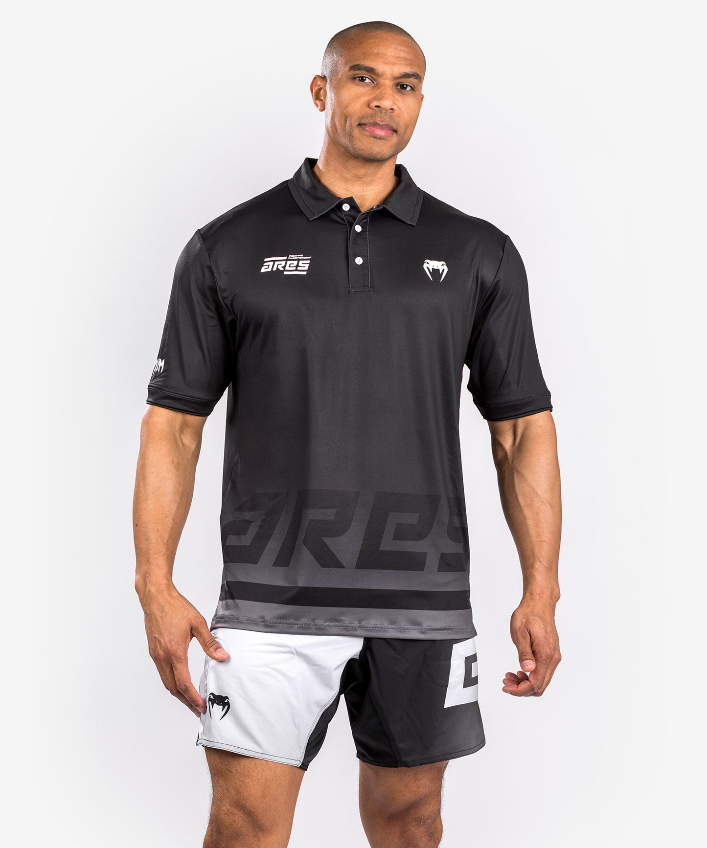 Venum x Ares Dry Tech Poloshirt - Zwart