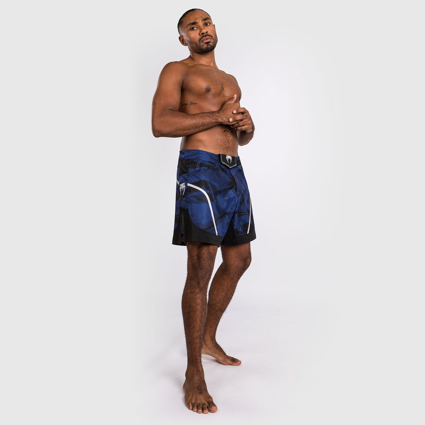 Venum Electron 3.0 Gevechtsshort - Marineblauw