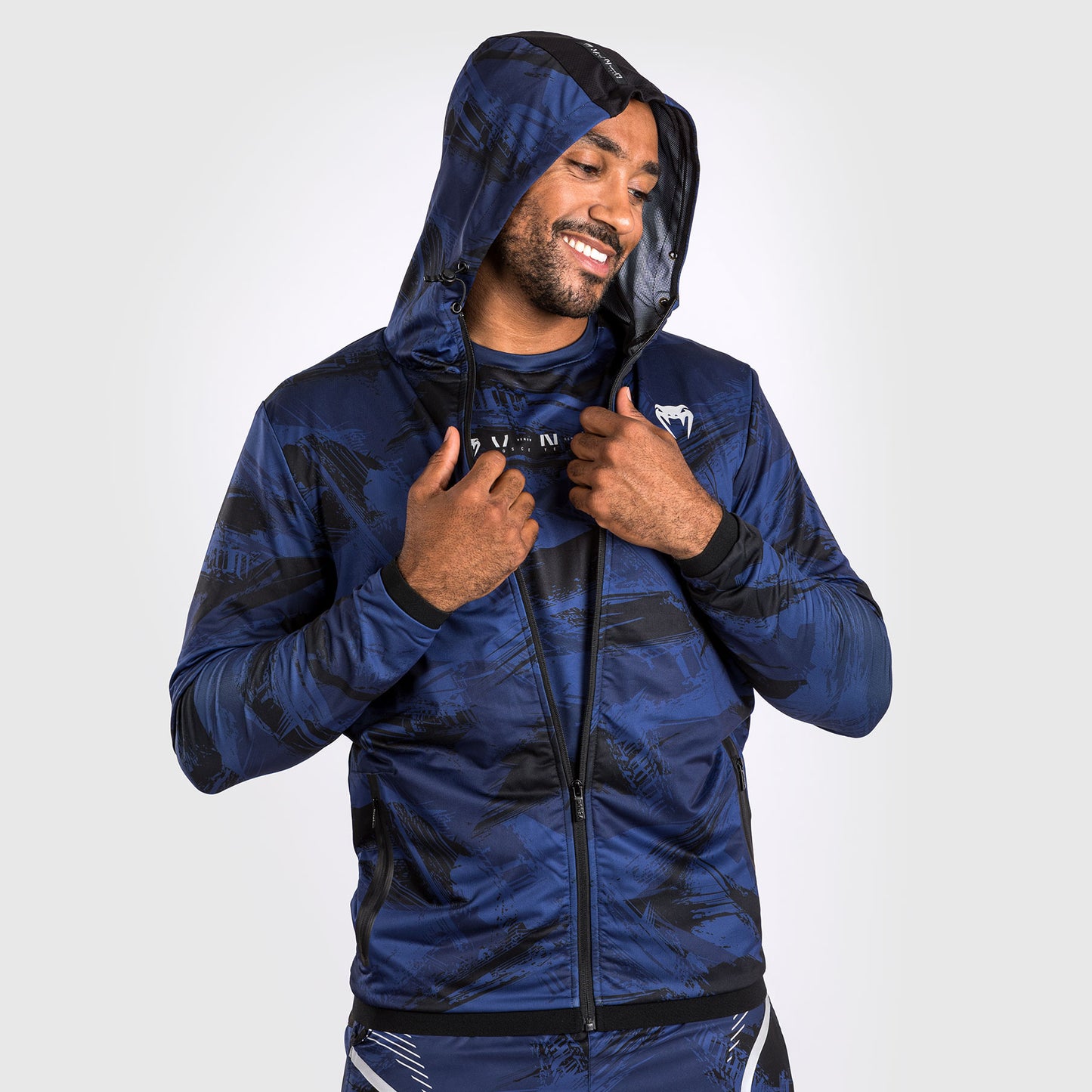 Venum Electron 3.0 Hoodie - Marineblauw
