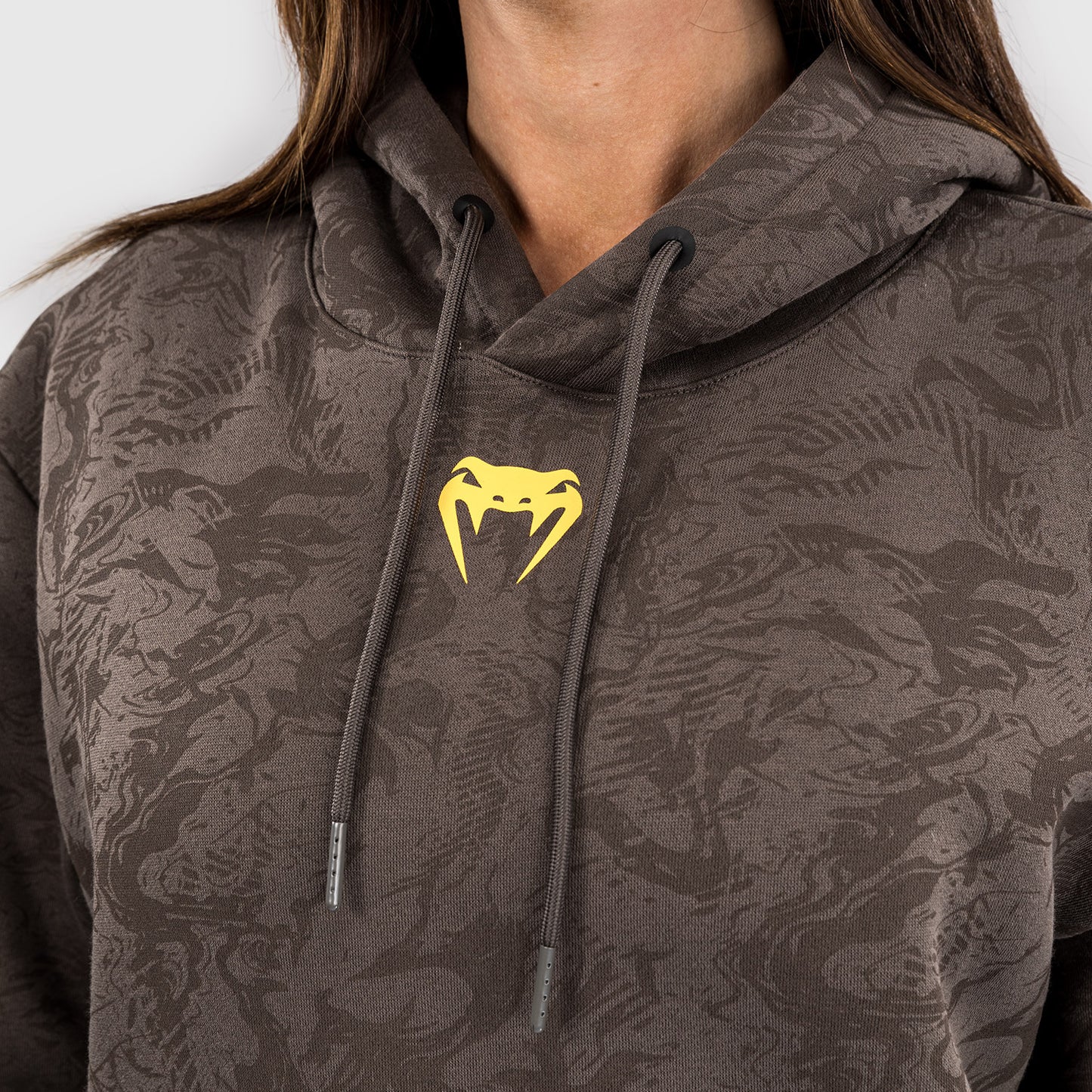 UFC Fusion by Venum Fight Week Hoodie voor Dames - Earthen Brown
