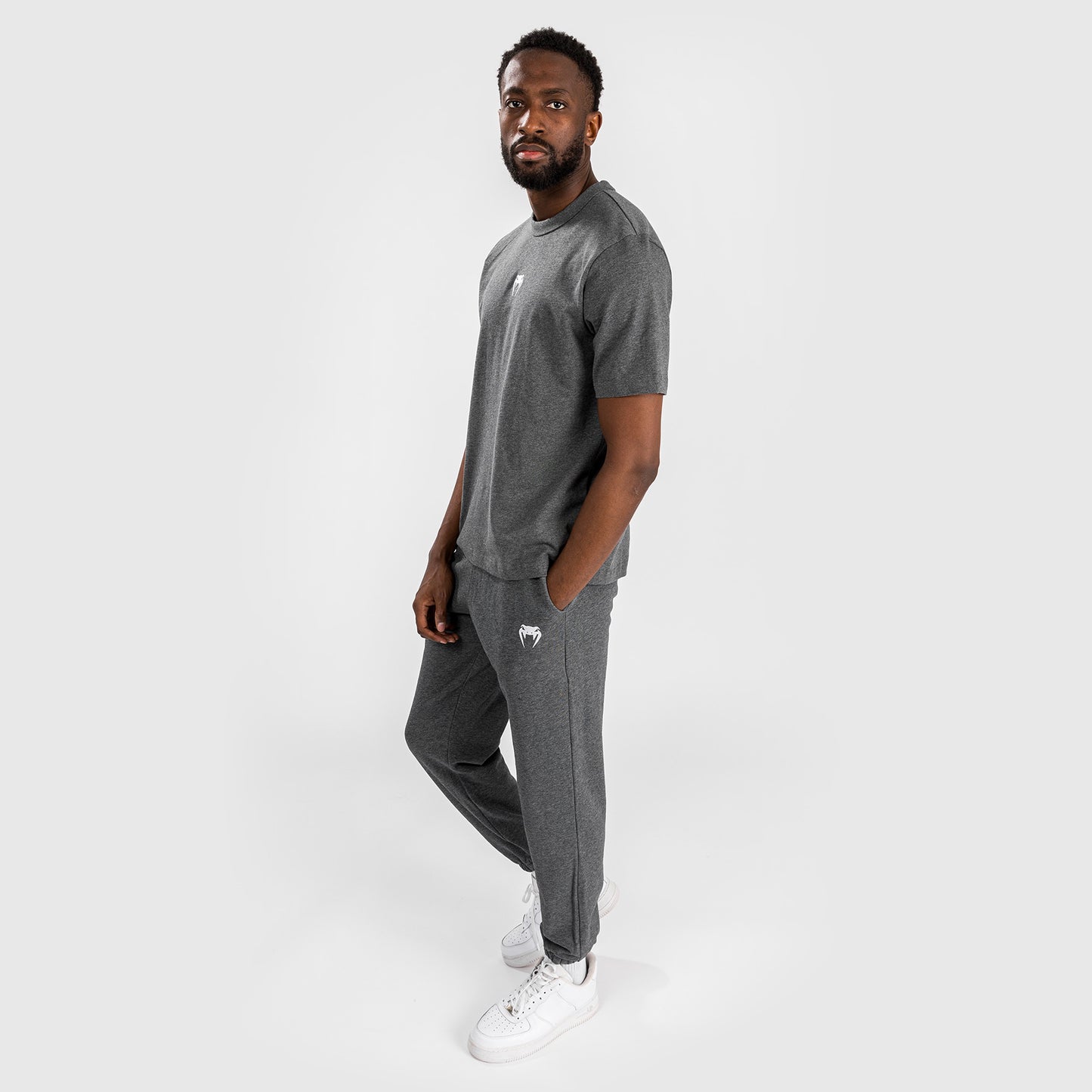 Venum Vortex XL Heren T-Shirt - Donkergrijs Gemêleerd