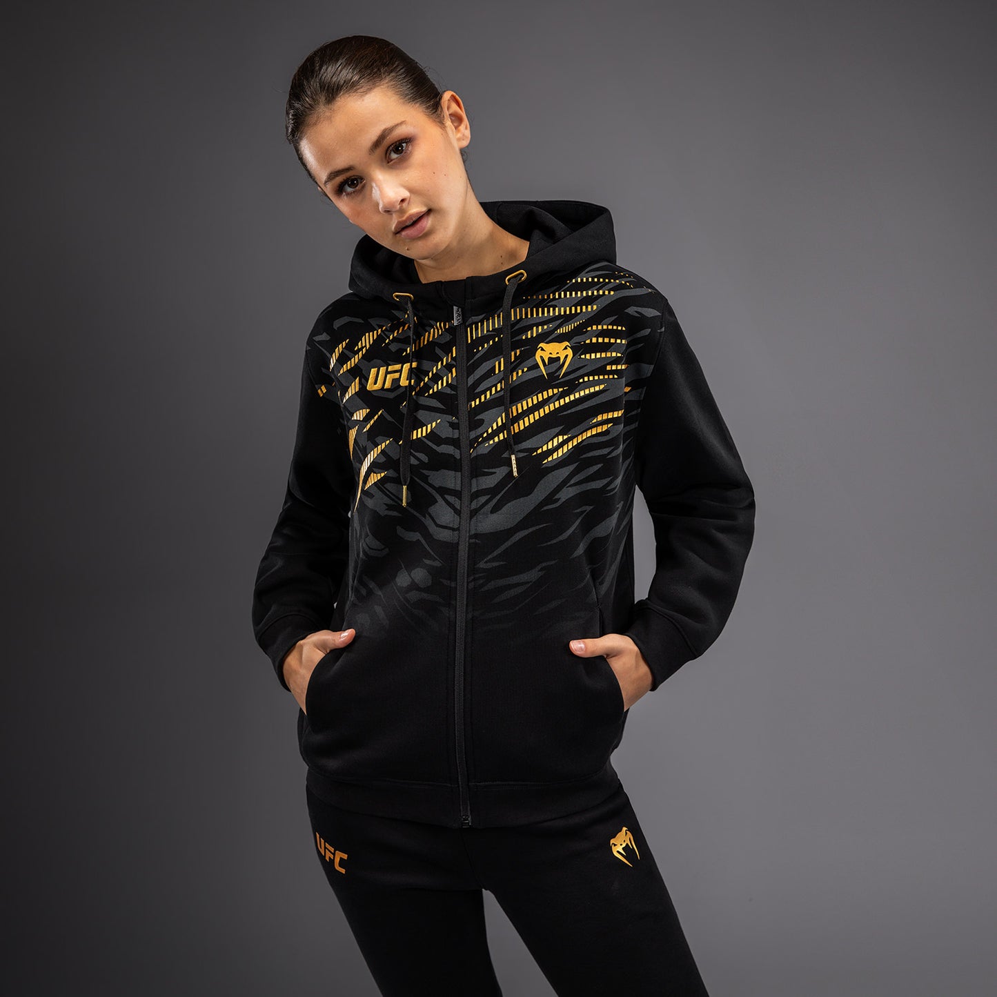 UFC Fusion by Venum Replica Zip-Hoodie voor Dames - Champion