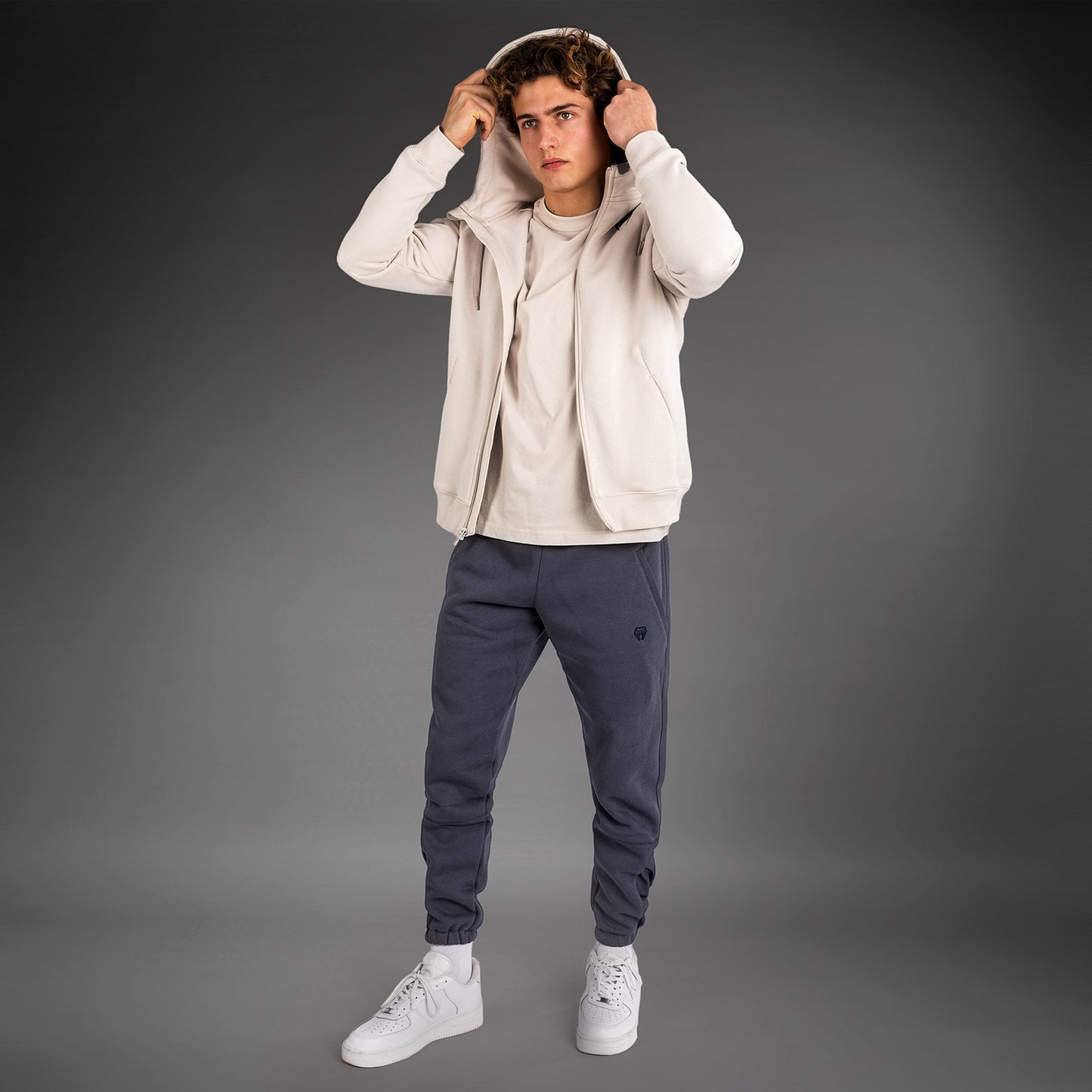 Venum Strikeland  Hoodie met volledige rits - Grijs