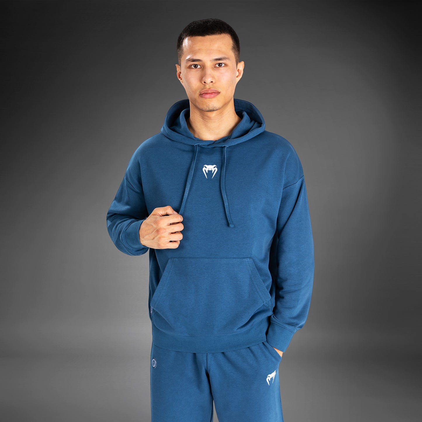 Venum Vortex XL Heren Hoodie - Marineblauw