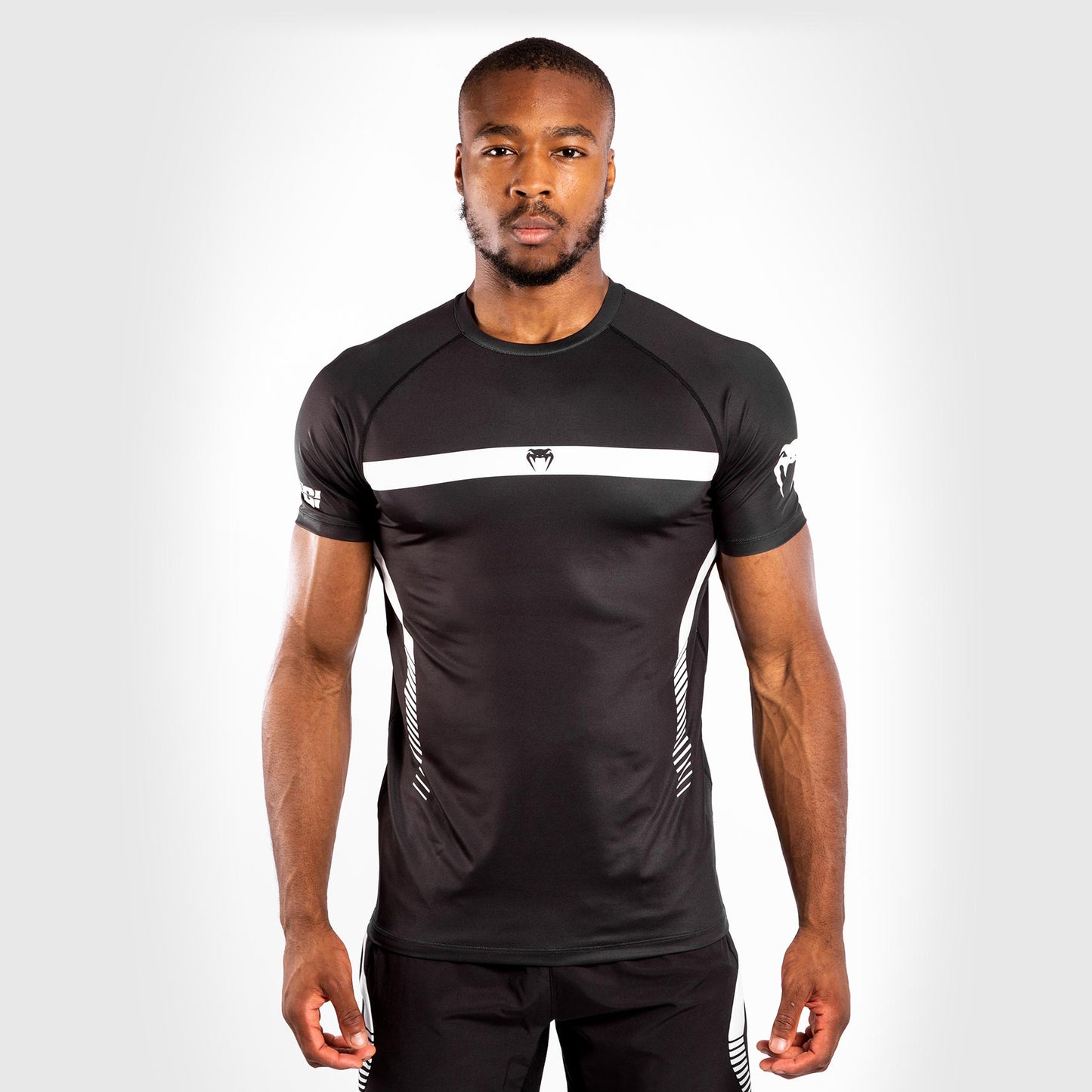 Venum No Gi 3.0 Dry-Tech T-shirt - Zwart/Wit