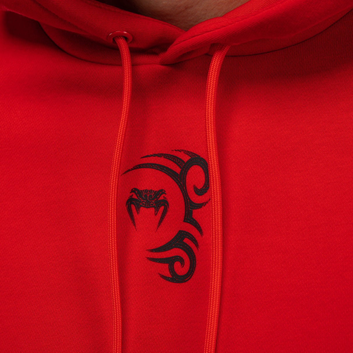 Venum x Mike Tyson Tiger Hoodie - Intens Rood/Diep Zwart