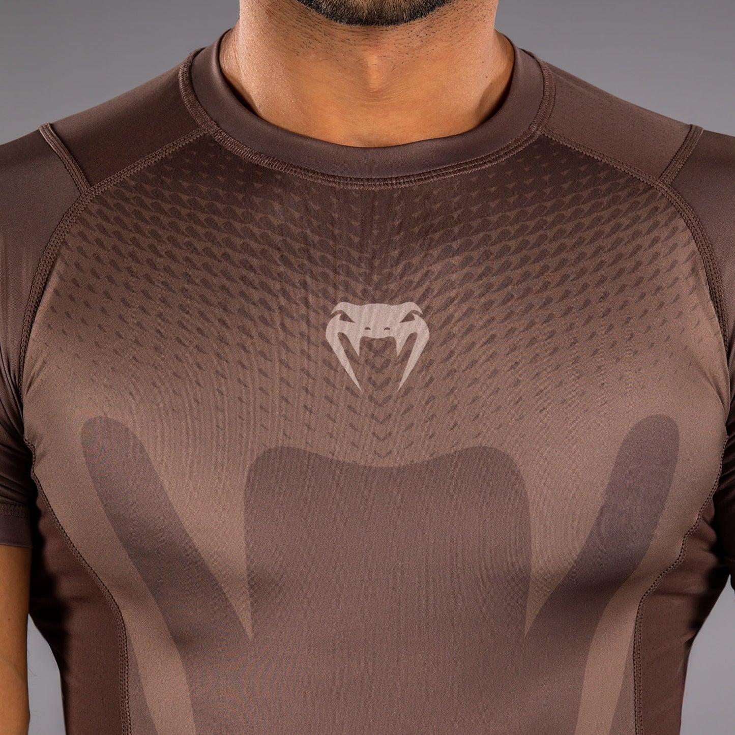Venum No Gi Rashguards - Chocoladebruin