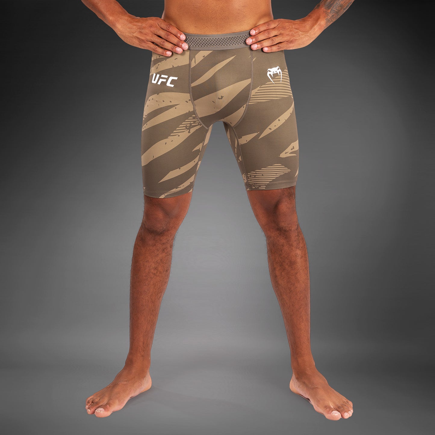 UFC Adrenaline By Venum Fight Week Mannen Vale Tudo Shorts - Desert Camo