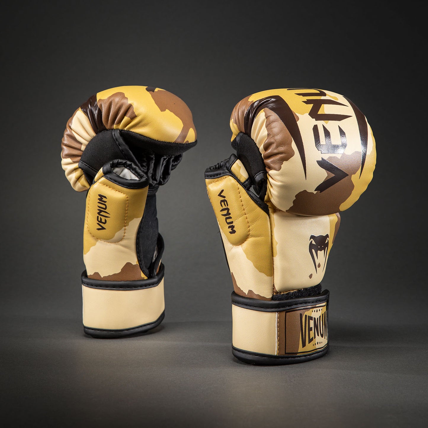 Venum Elite Sparring Handschoenen - Lichtbeige/Bruin