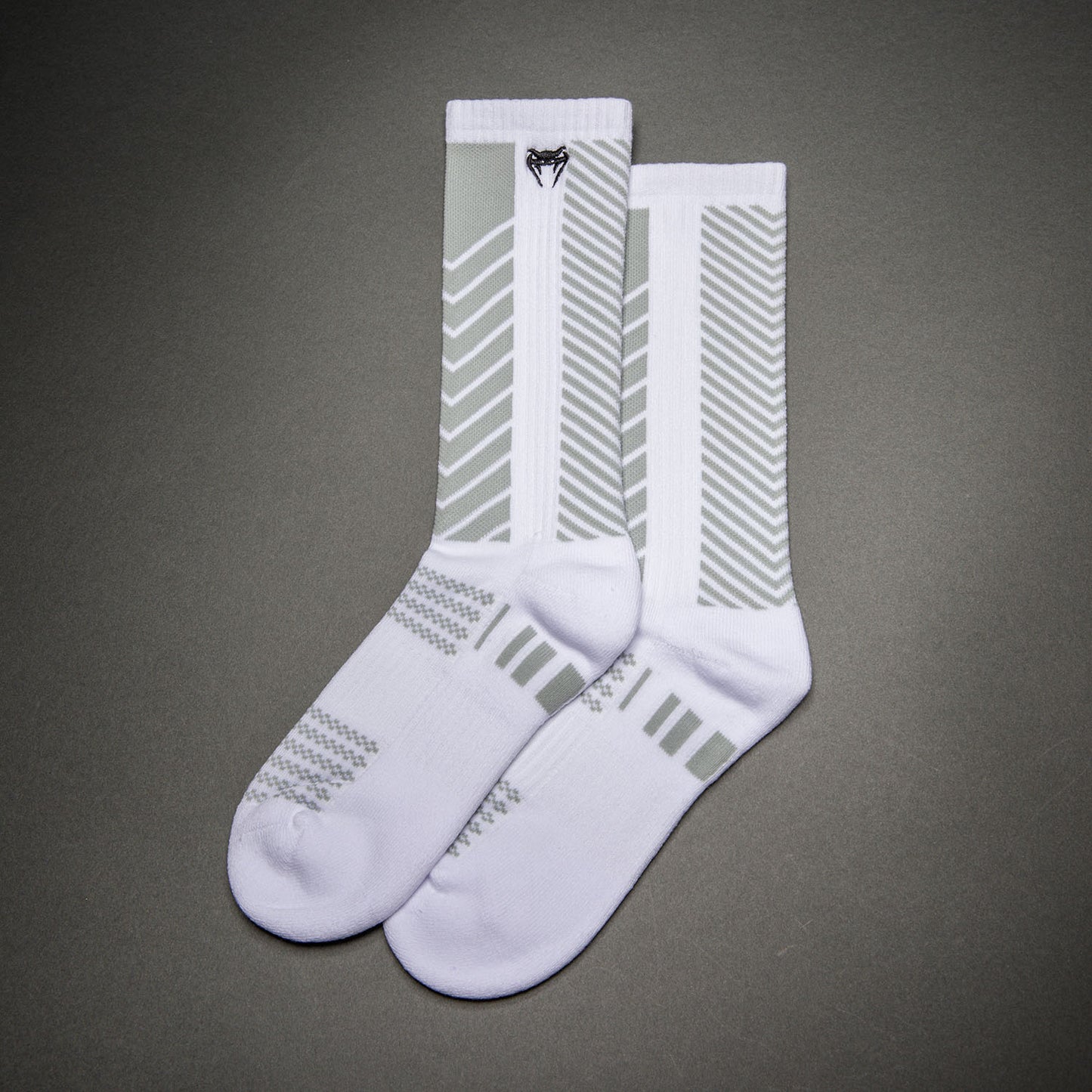 Venum Vector Over-the-Calf Sokken - Wit/Grijs