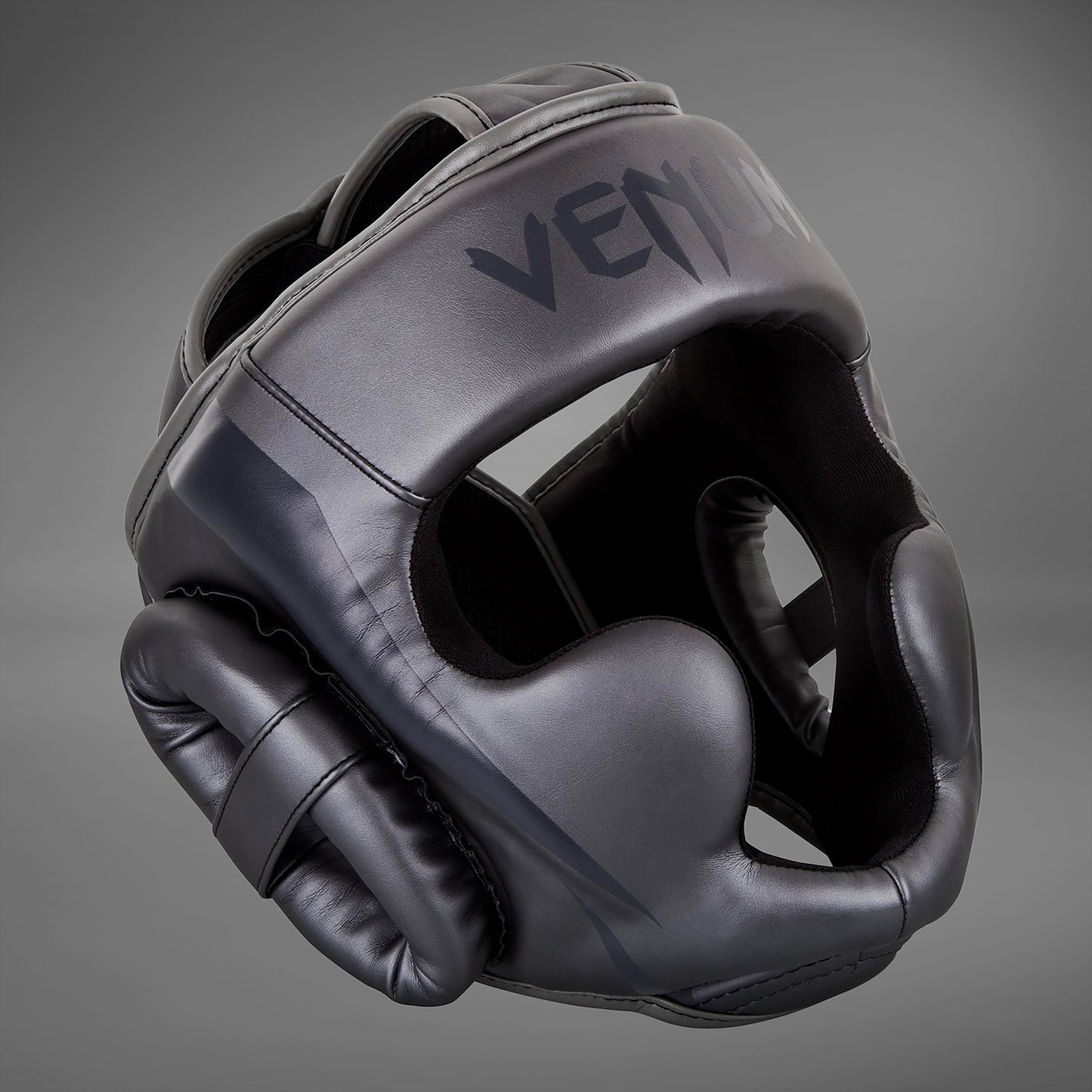 Venum Elite hoofdbeschermer – Grijs/grijs