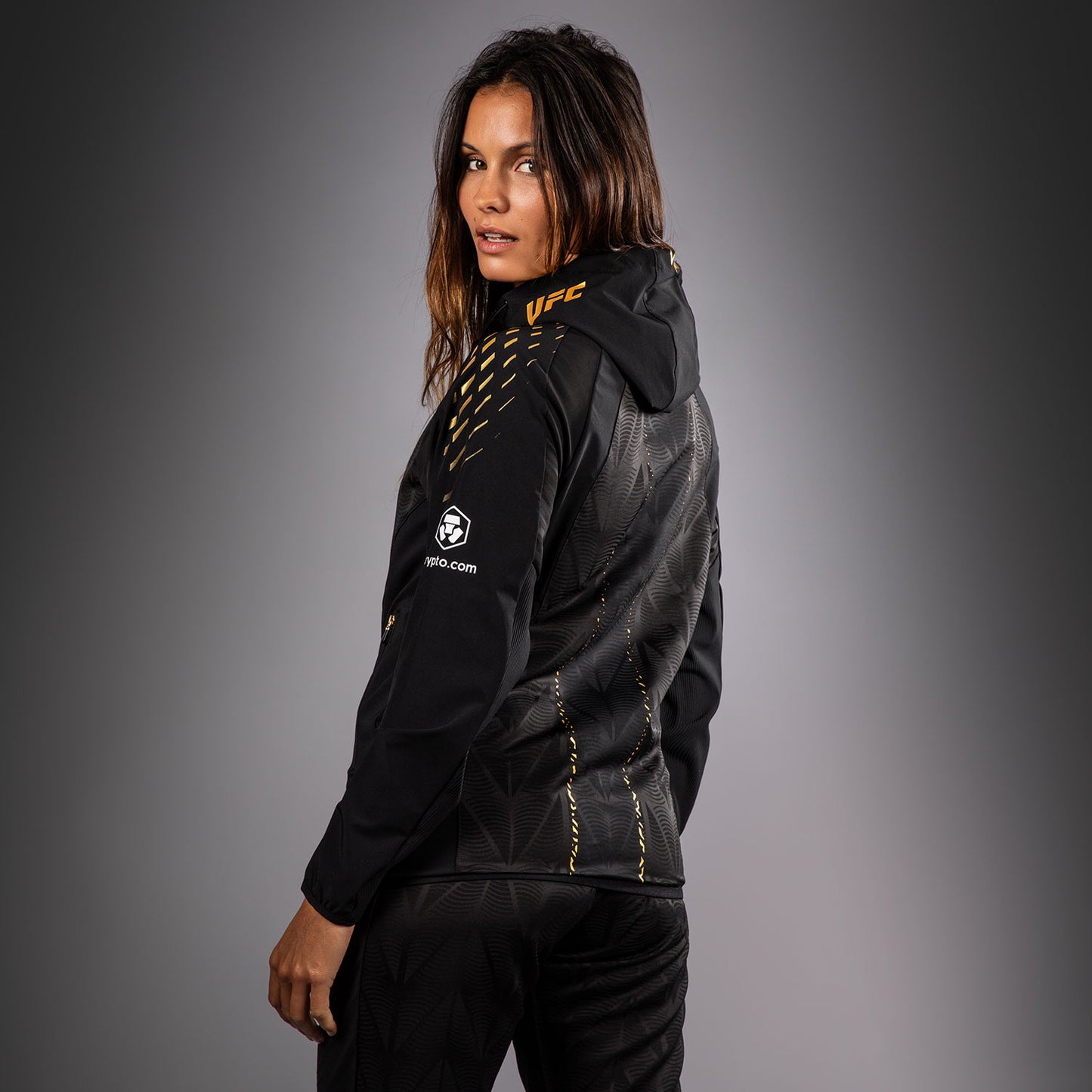 UFC Zenith by Venum Authentic Fight Night Walkout Hoodie Dames - Champion