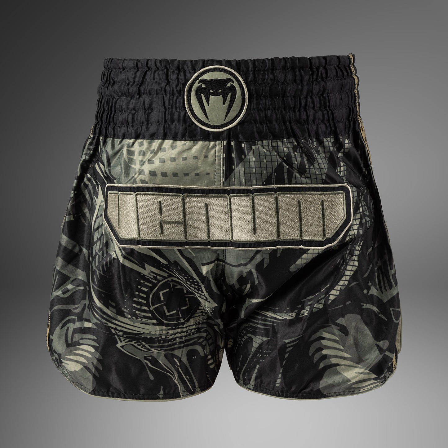 Venum Invader Muay Thai Shorts - Zwart/Zand