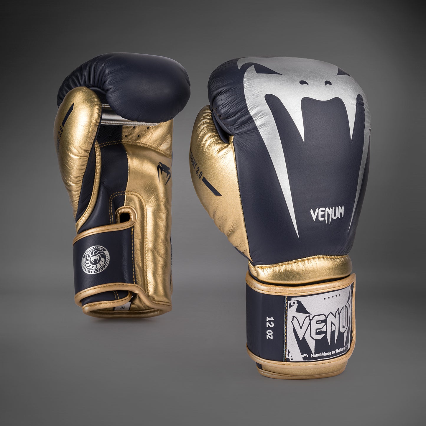 Venum Giant 3.0 Bokshandschoenen - Navy/Goud - Speciale Editie