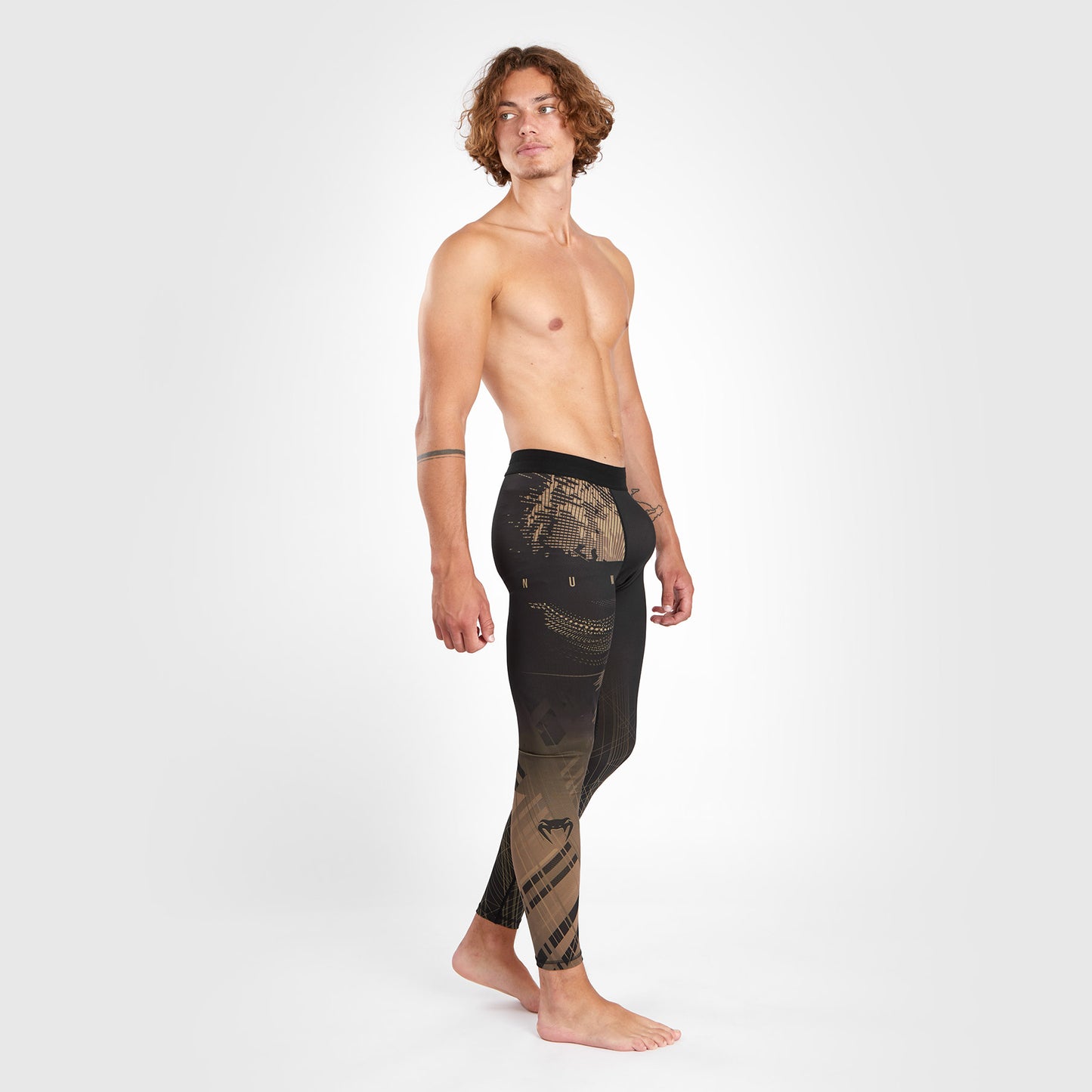 Venum Gorilla Jungle Compressiebroek - Zwart/Zand