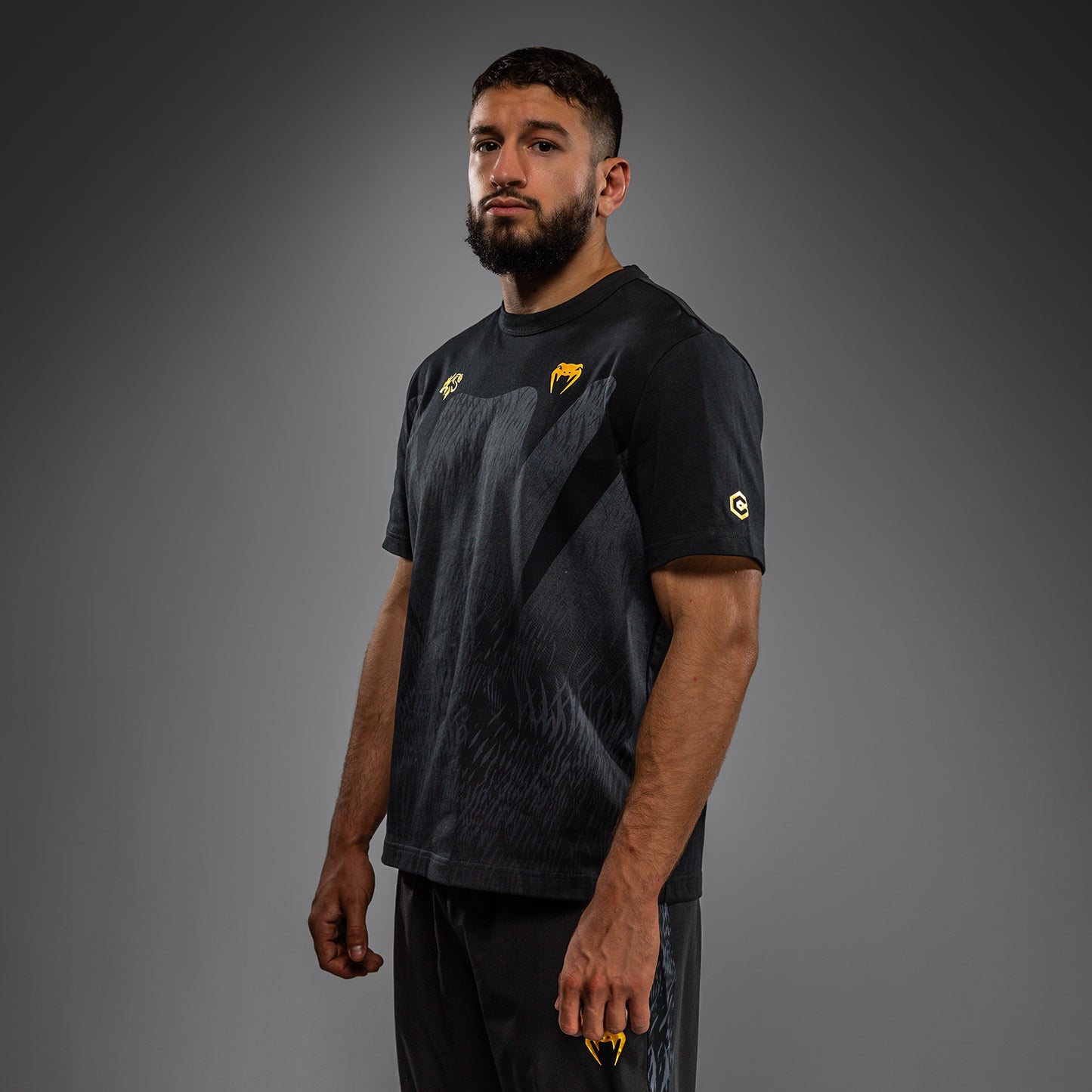 Venum x Chimaev T-shirt - Zwart/Grijs