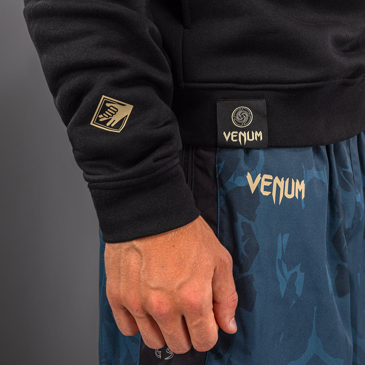Jujutsu Kaisen x Venum Fushiguro Hoodie – Oceaan Blauw