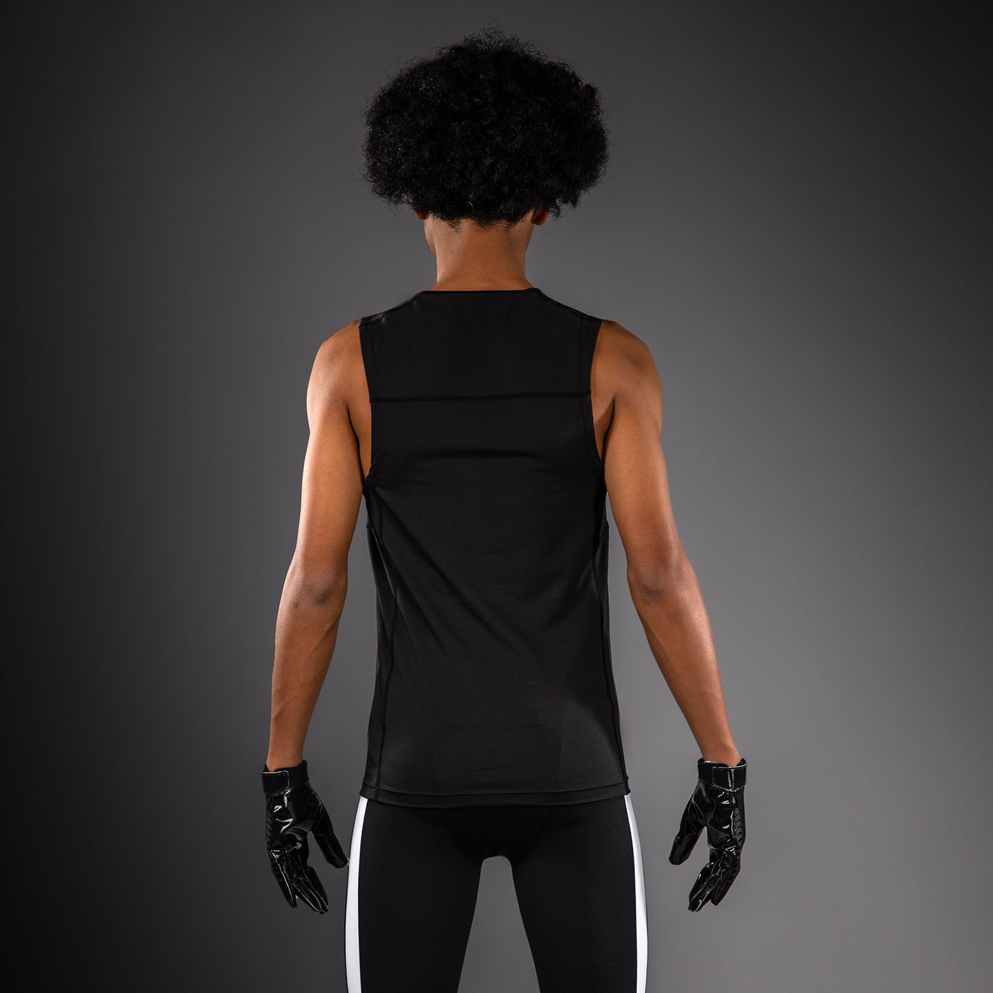 Venum Elite Football Mouwloos Compressie T-shirt voor kinderen - Zwart