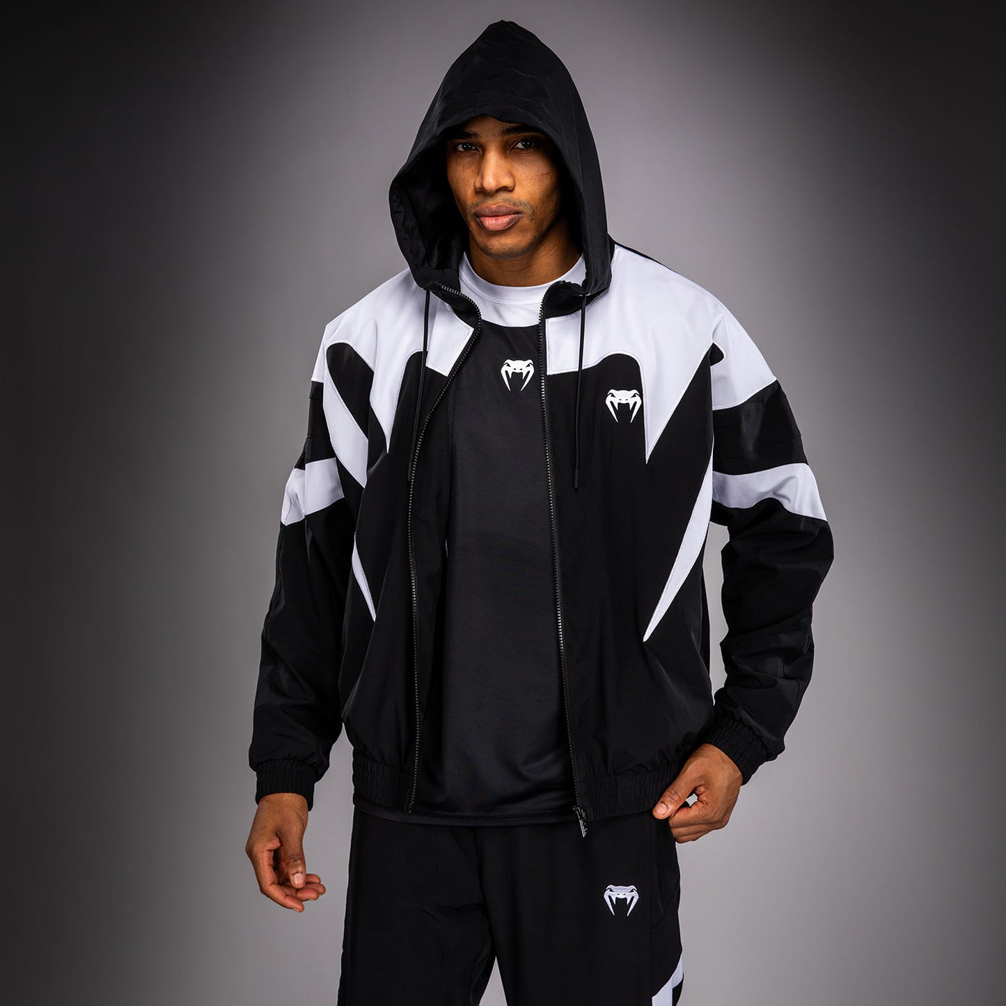 Venum Attack 90 Trainingsjas – Wit/Zwart
