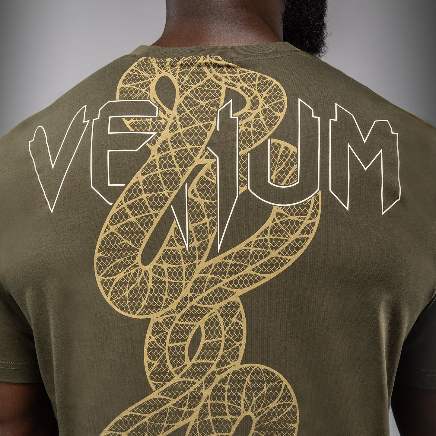 Venum Serpenti T-shirt – Khaki/Bronze/Ivoor