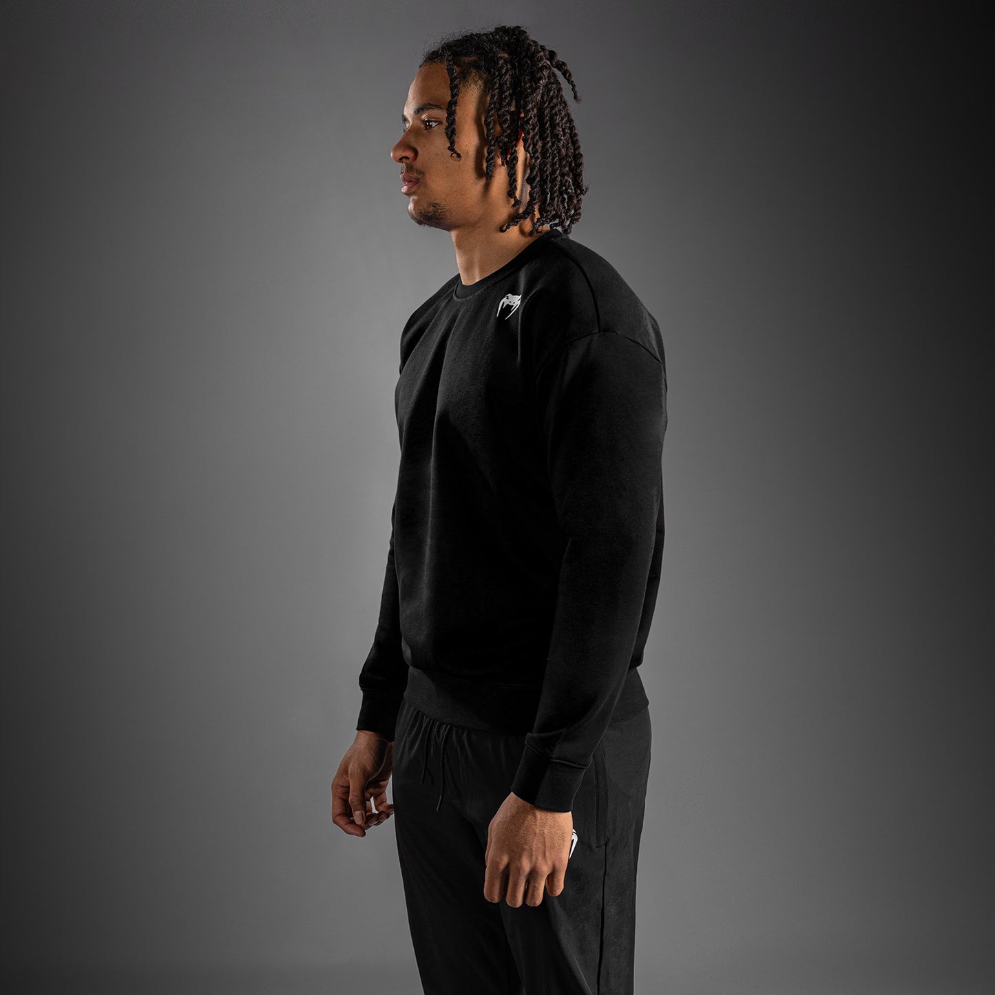 Venum Lineup Fleece Sweater - Zwart/Wit