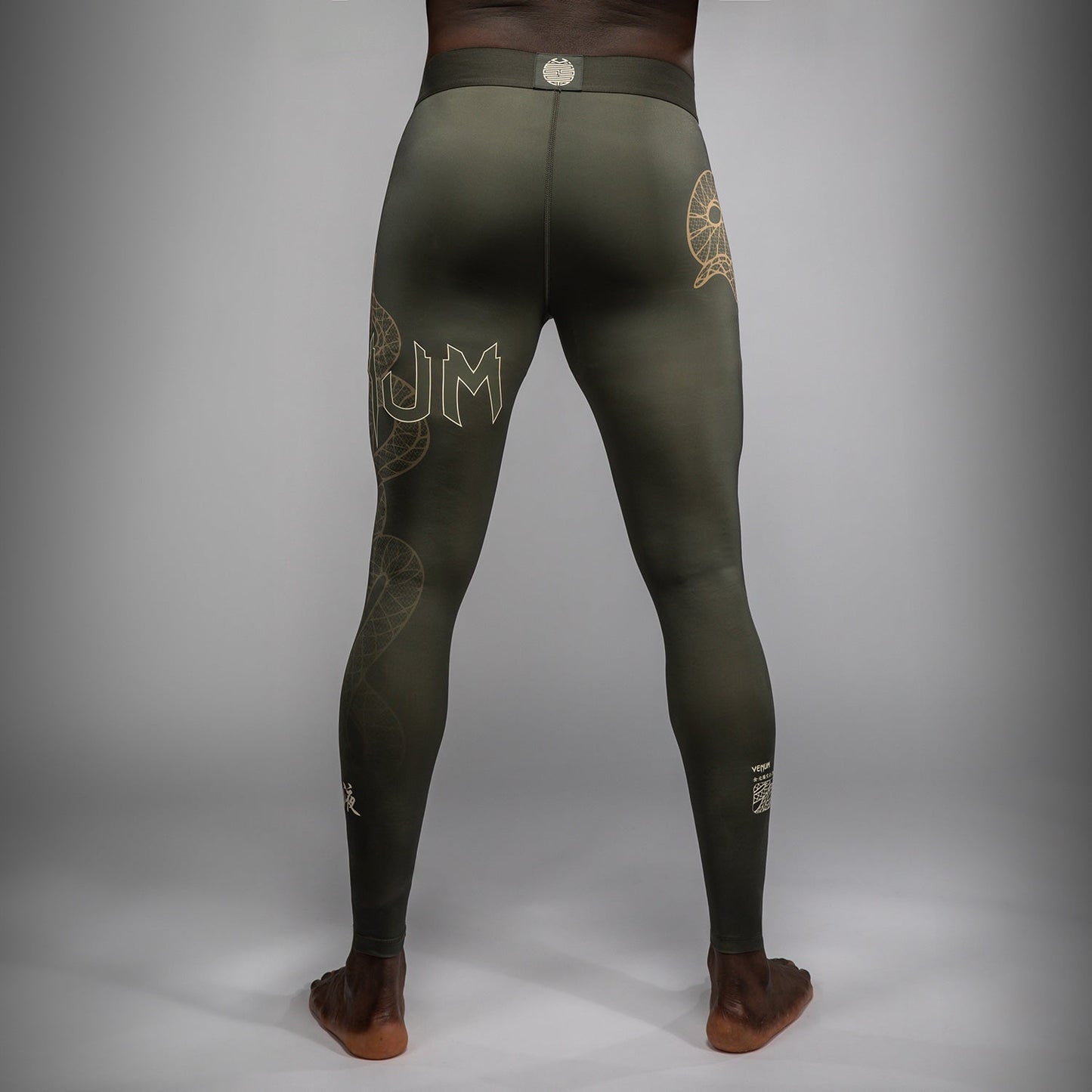 Venum Serpenti Spats – Khaki/Bronze/Ivoor