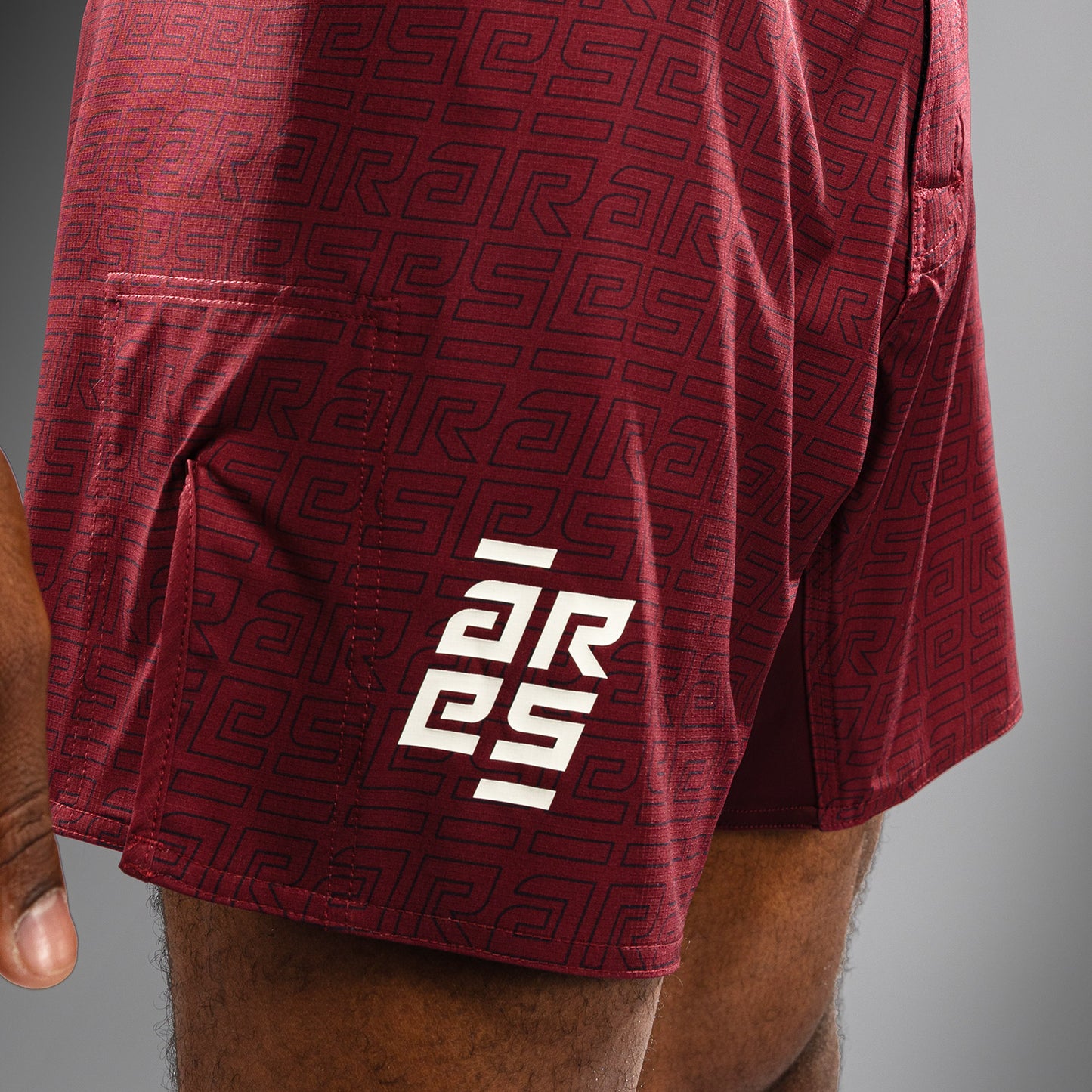 Venum x Ares Heren Vecht Shorts - Bordeau