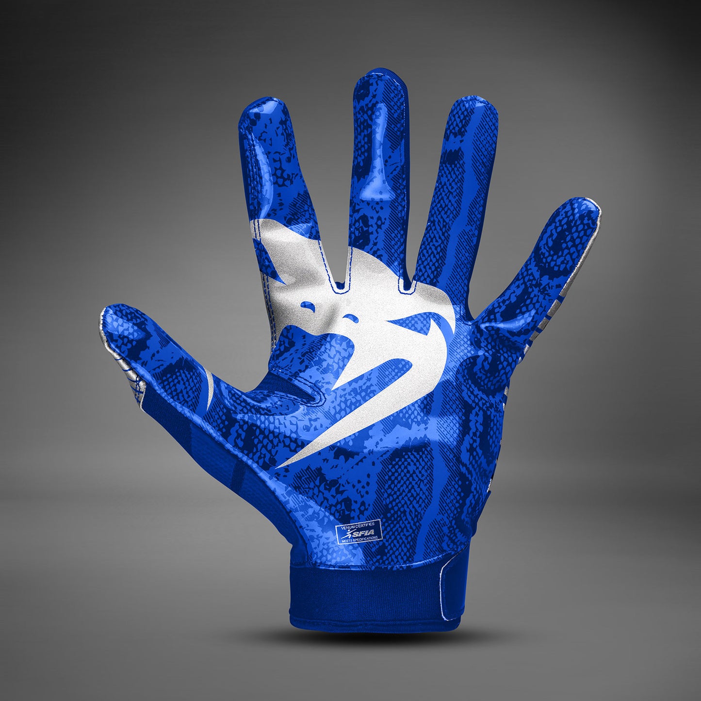 Venum Elite Voetbalhandschoenen - Koninklijk Blauw/Zilver