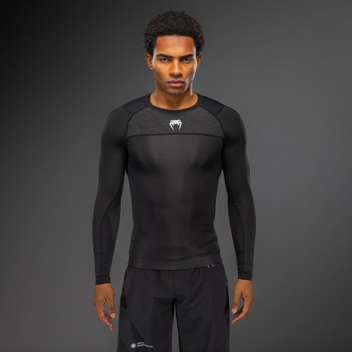 Venum G-Fit Scale Rashguard met lange mouwen - Zwart