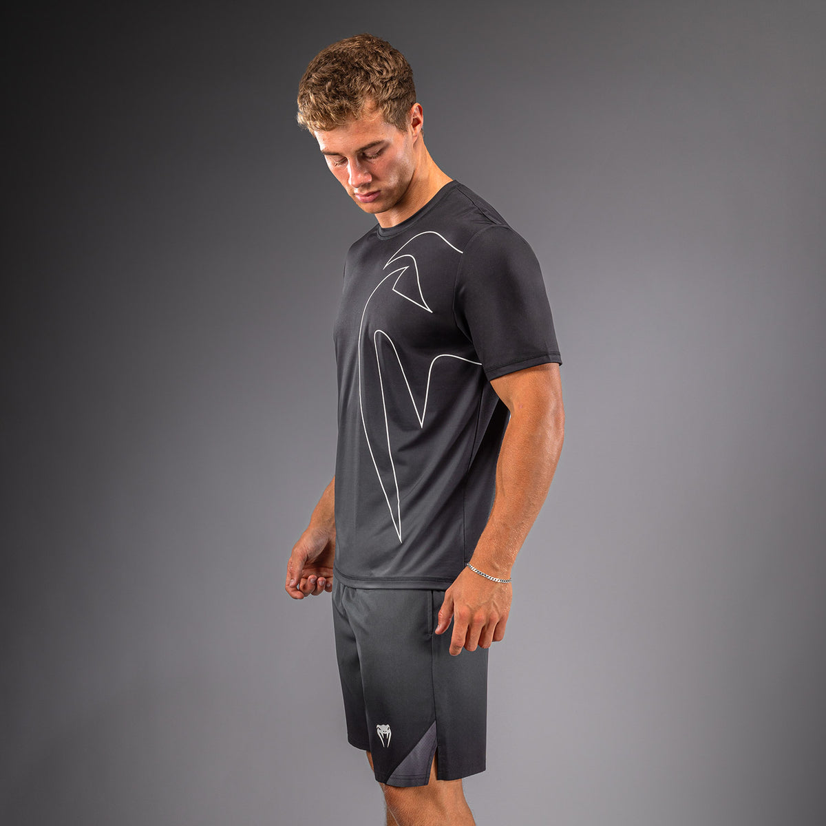 Venum Giant Shift Dry Tech T-shirt - Zwart/Grijs