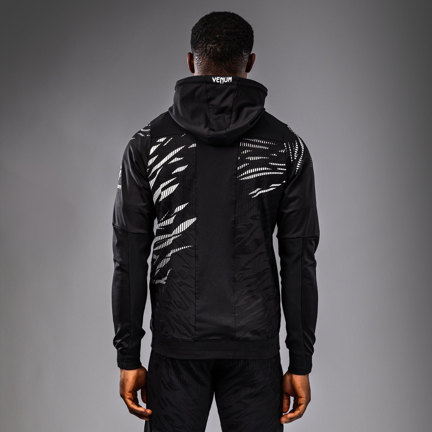 UFC Fusion by Venum Authentic Fight Night Hoodie voor Heren - Zwart