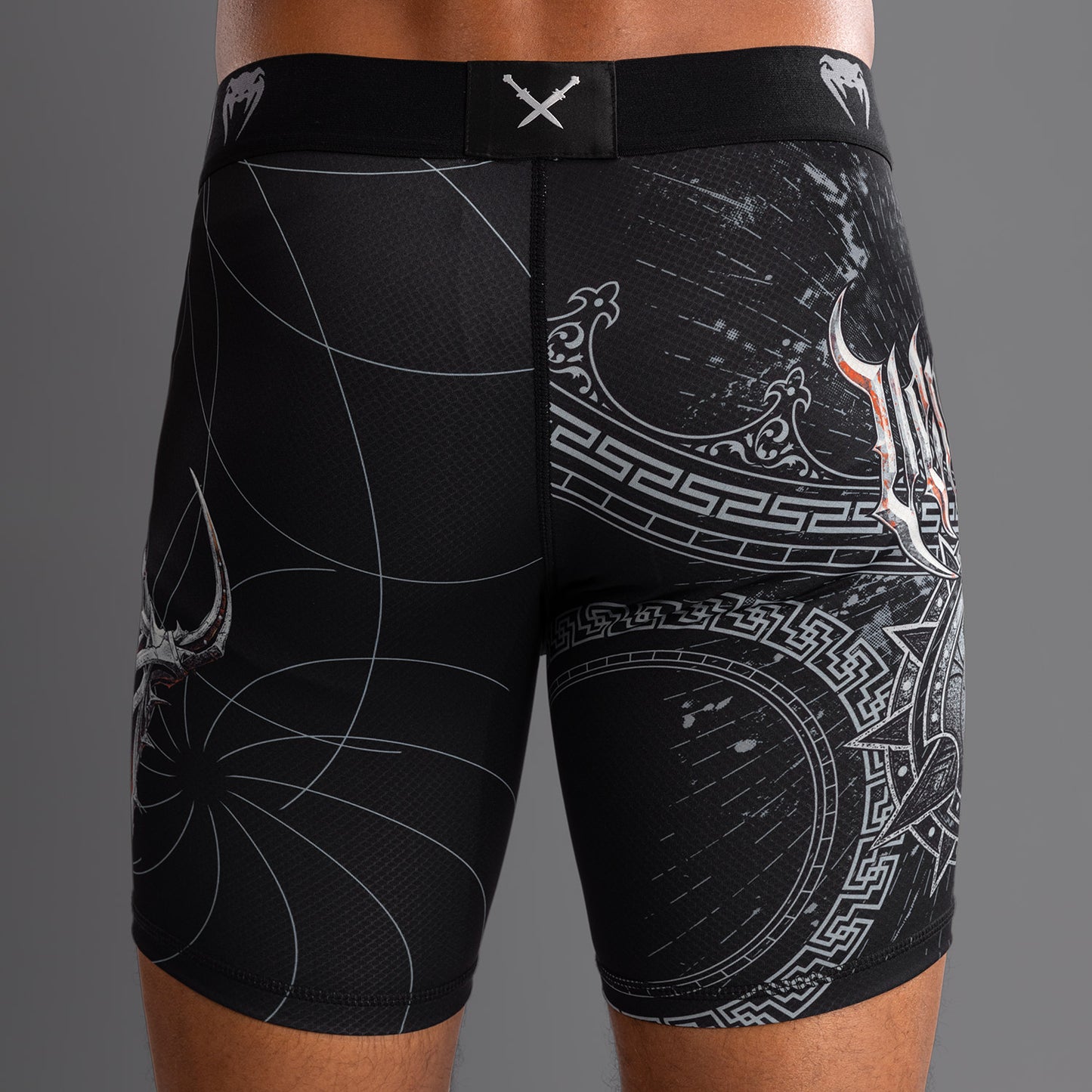 Venum Gladiator 5.0 Mannen Vale Tudo Shorts - Zwart/Zilver