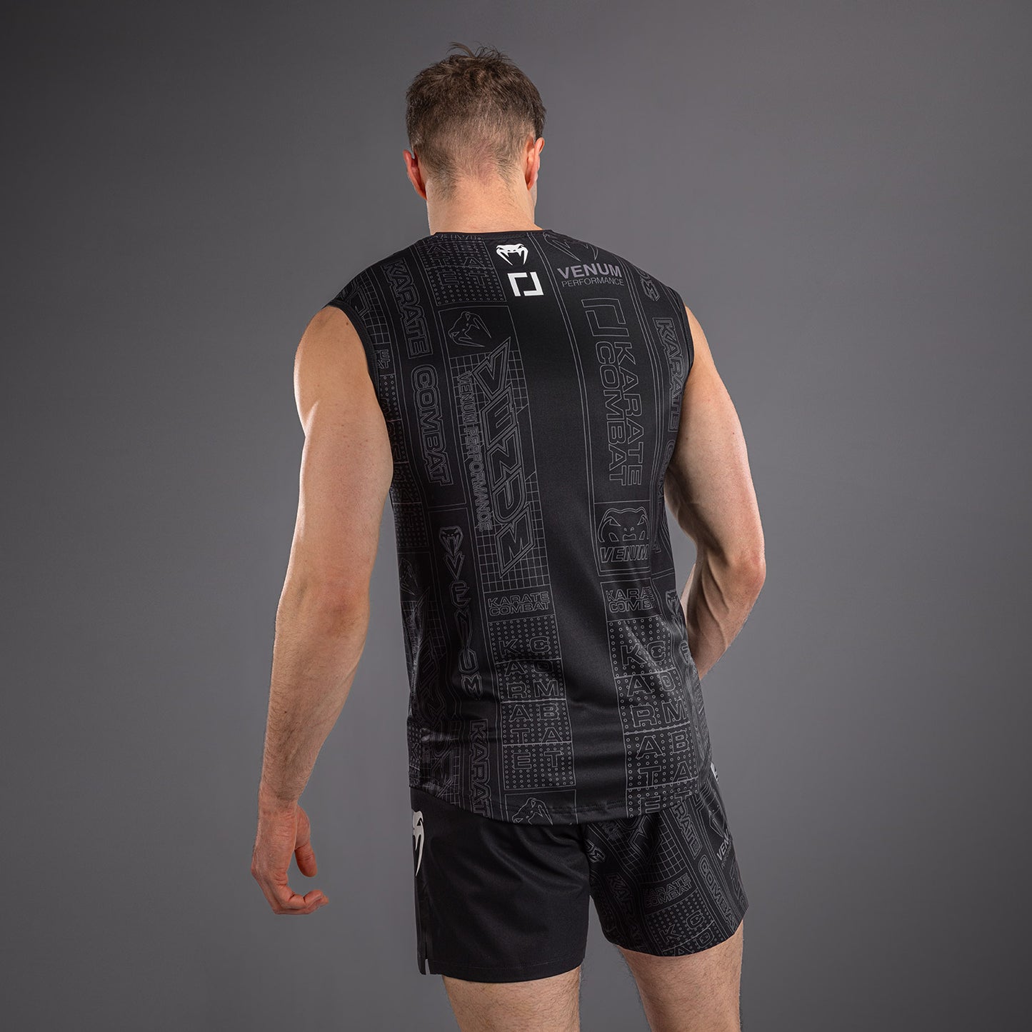 Karate Combat by Venum Dry Tech Tanktop – Zwart/Grijs