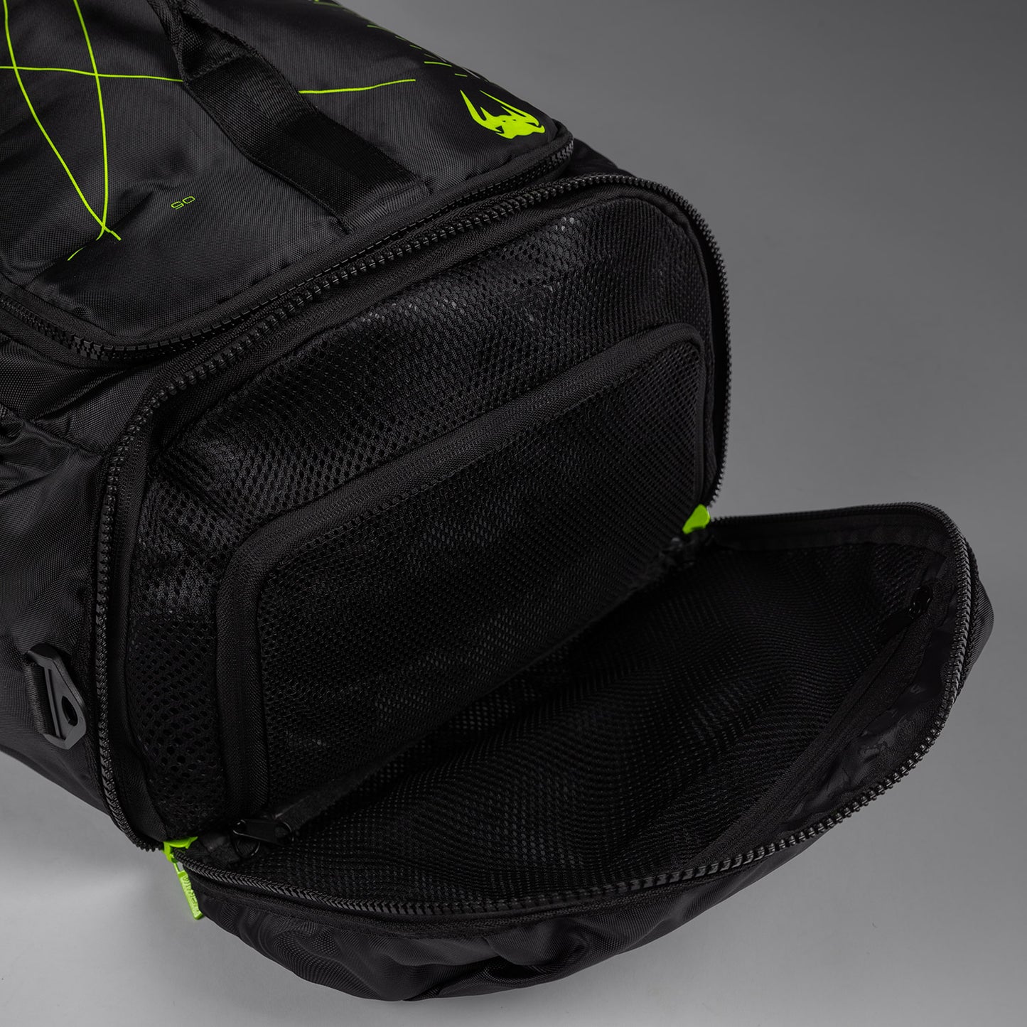 Venum Training Camp 4.0 Sporttas - Zwart/Neon Groen
