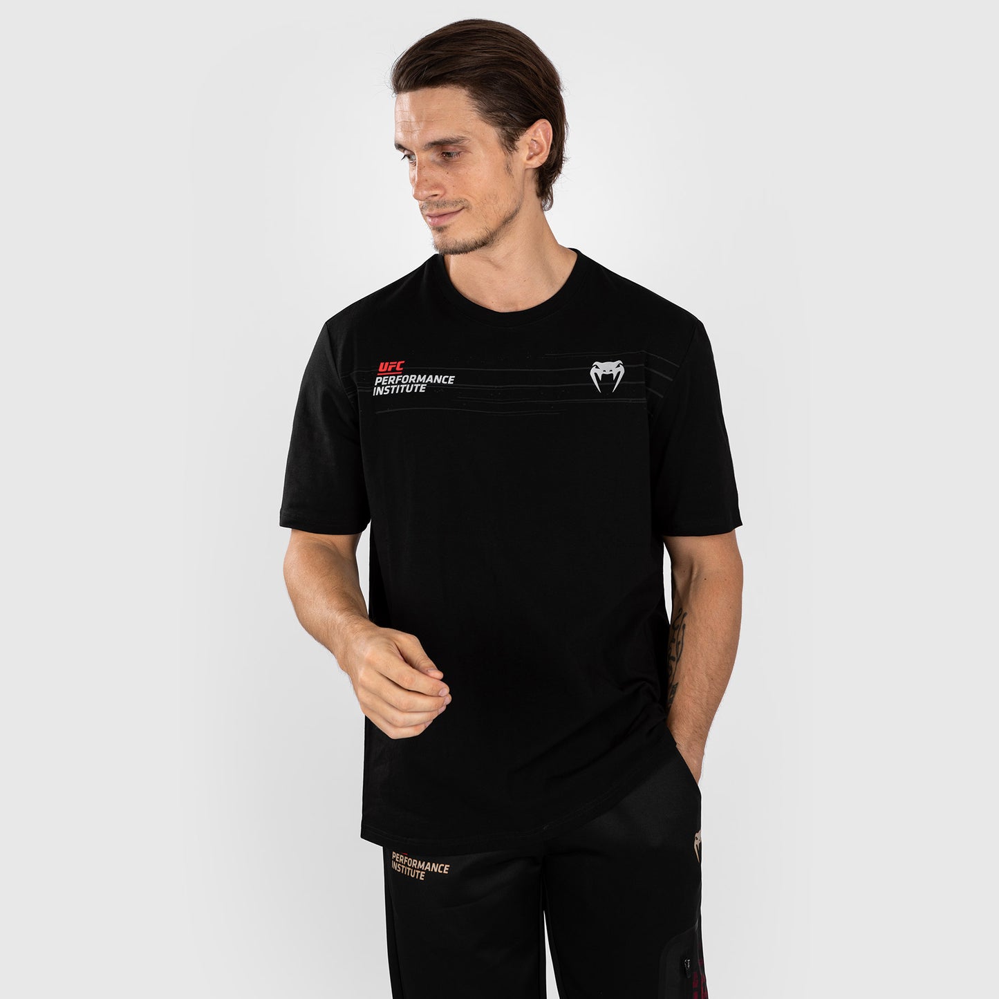 UFC Venum Performance Institute 2.0 Heren T-shirt - Zwart/Rood