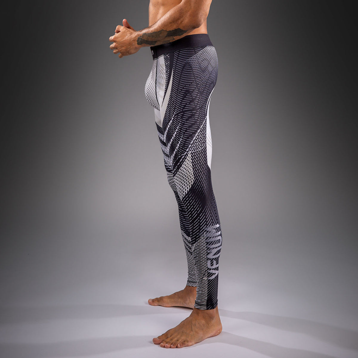 Venum Galactic 3.0 Spats - Offwhite/Zwart