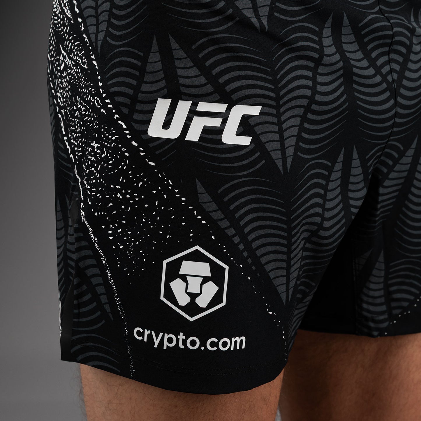 UFC Zenith by Venum Authentic Fight Night Short Fit Fight Short Heren Personalized - Zwart