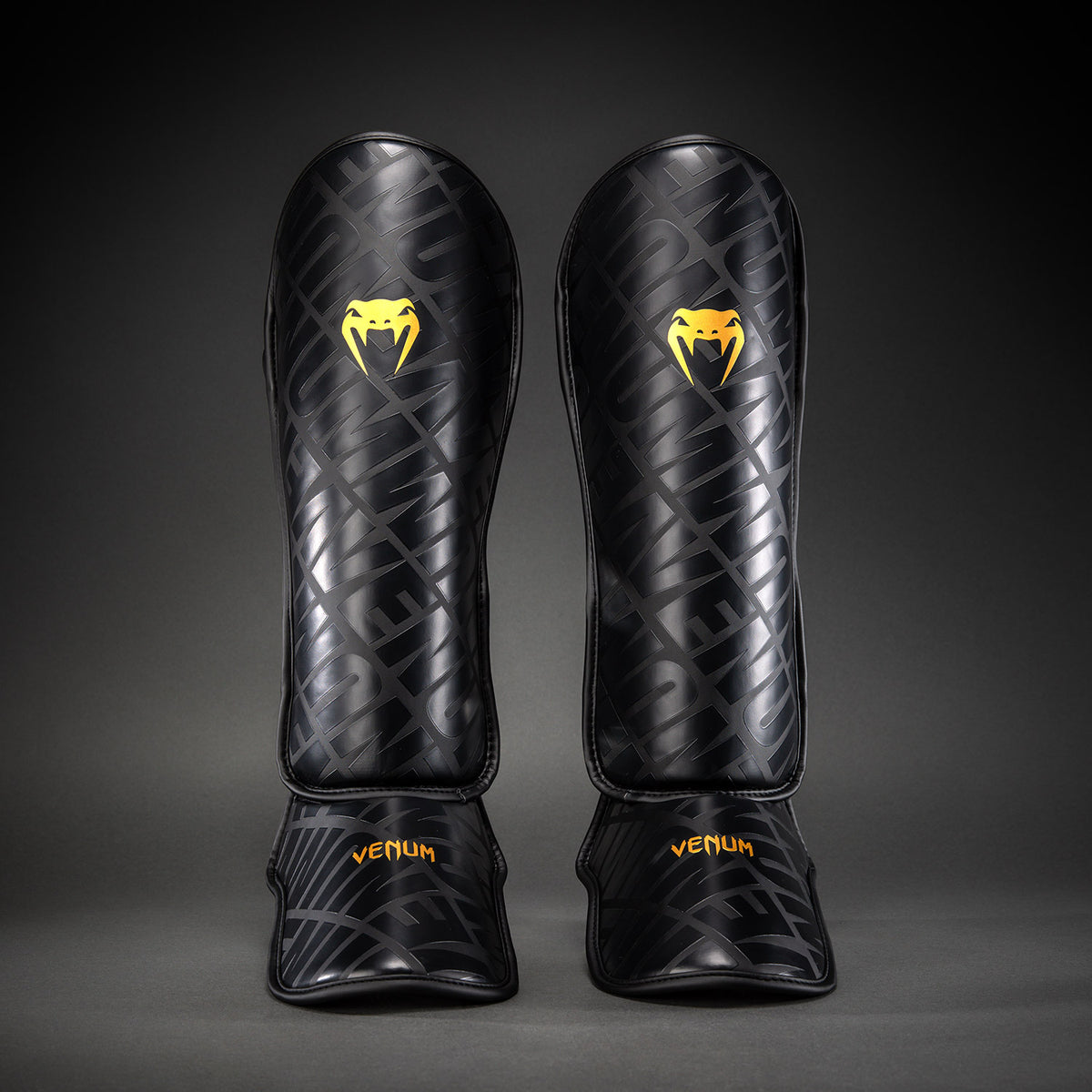 Venum Contender 1.5 XT 3D Scheenbeschermers - Zwart/Goud