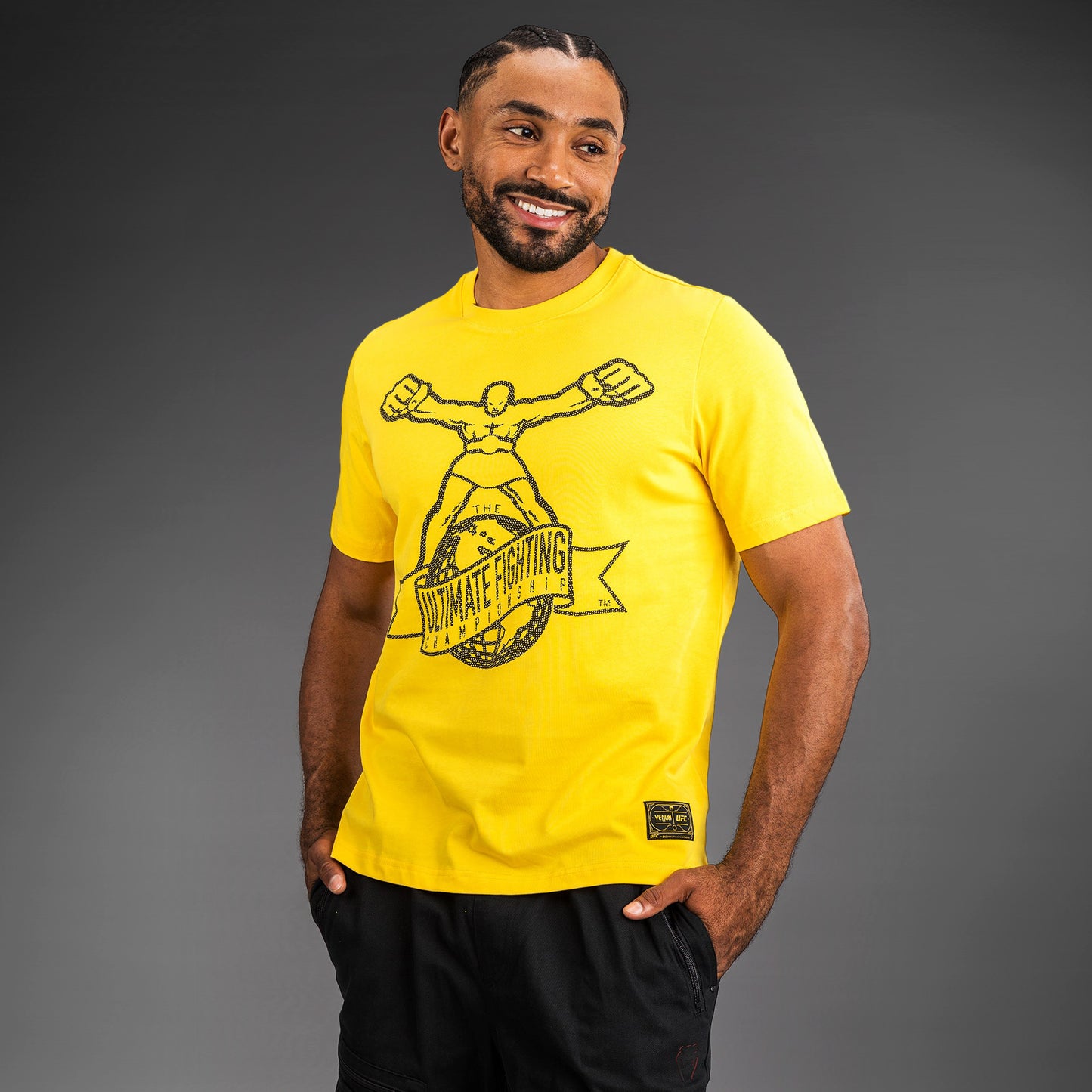 UFC by Venum Ulti-Man T-Shirt - Geel
