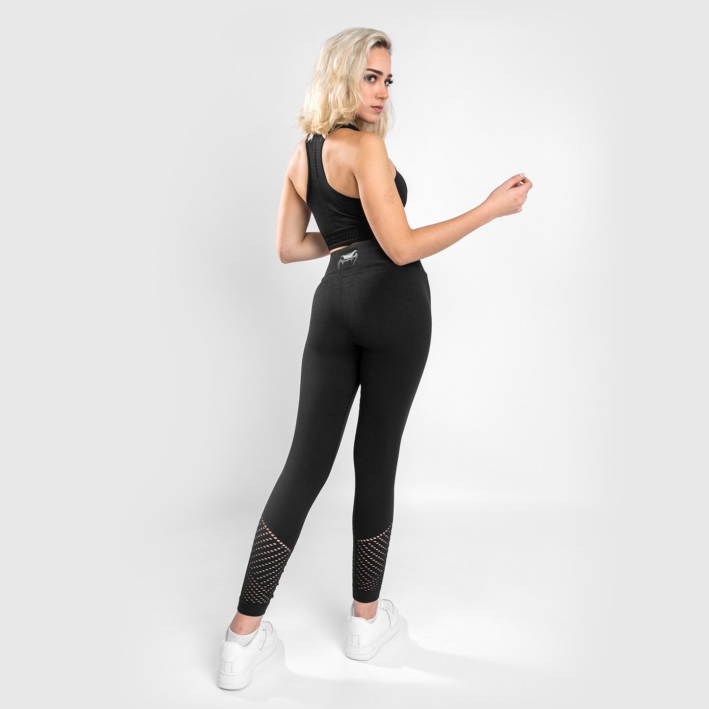 ⅞ legging Venum Sparring Seamless  - Zwart