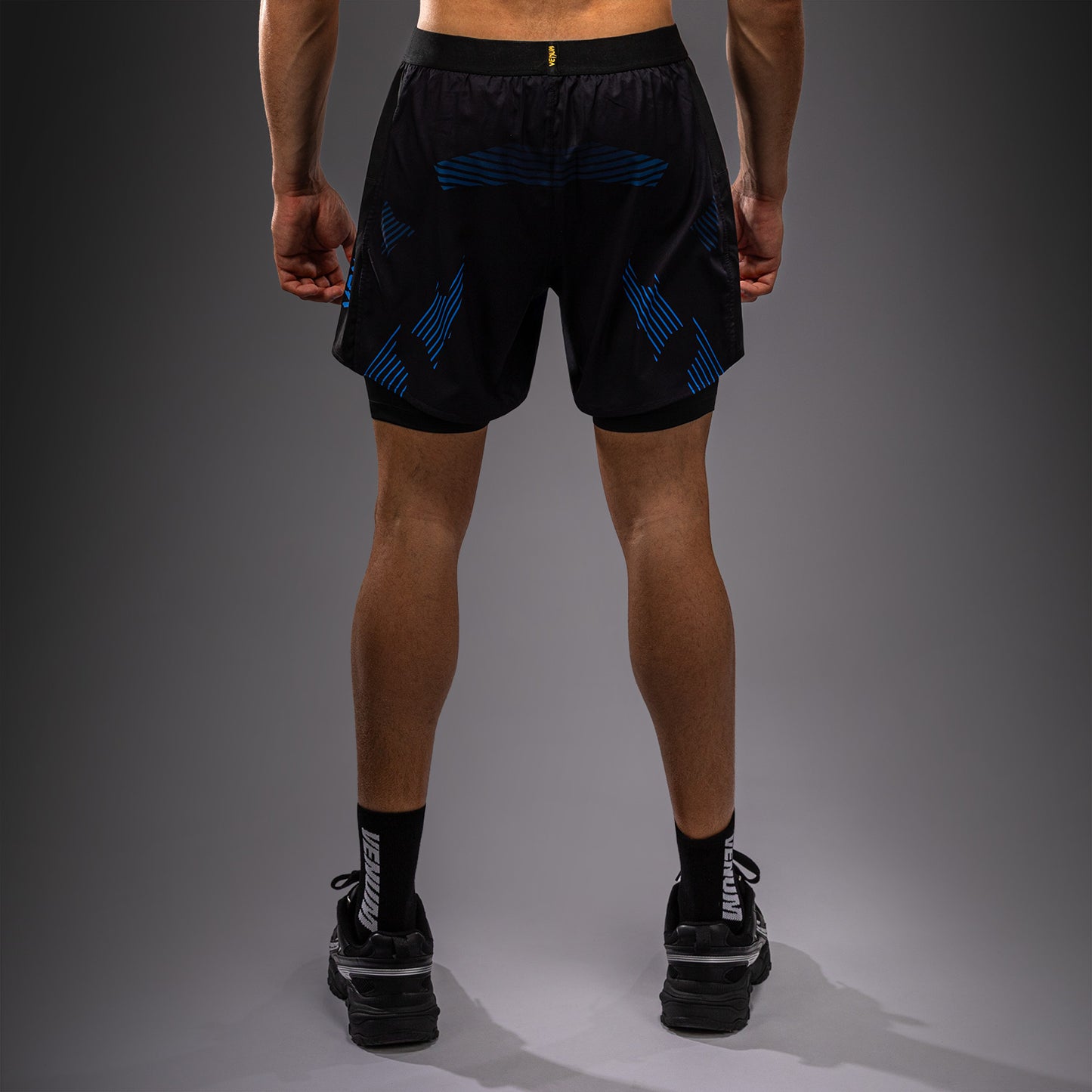 Venum No-Gi 6.0 Trainingsshorts - Zwart/Blauw