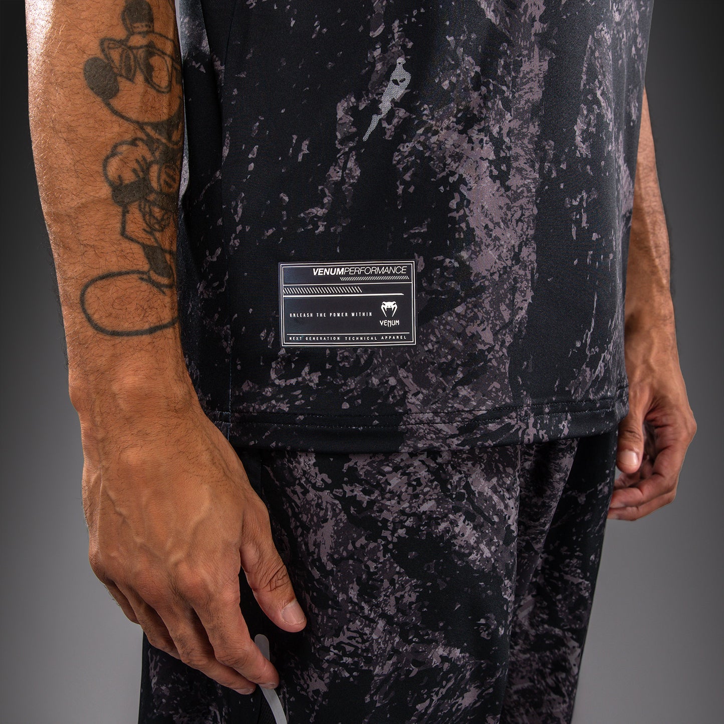 Venum Rage & Workout Dry Tech Tanktop - Zwart/Grijs