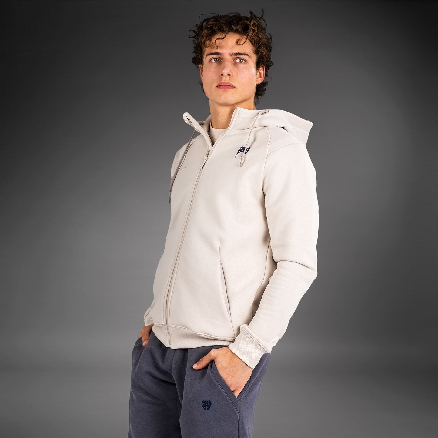 Venum Strikeland  Hoodie met volledige rits - Grijs