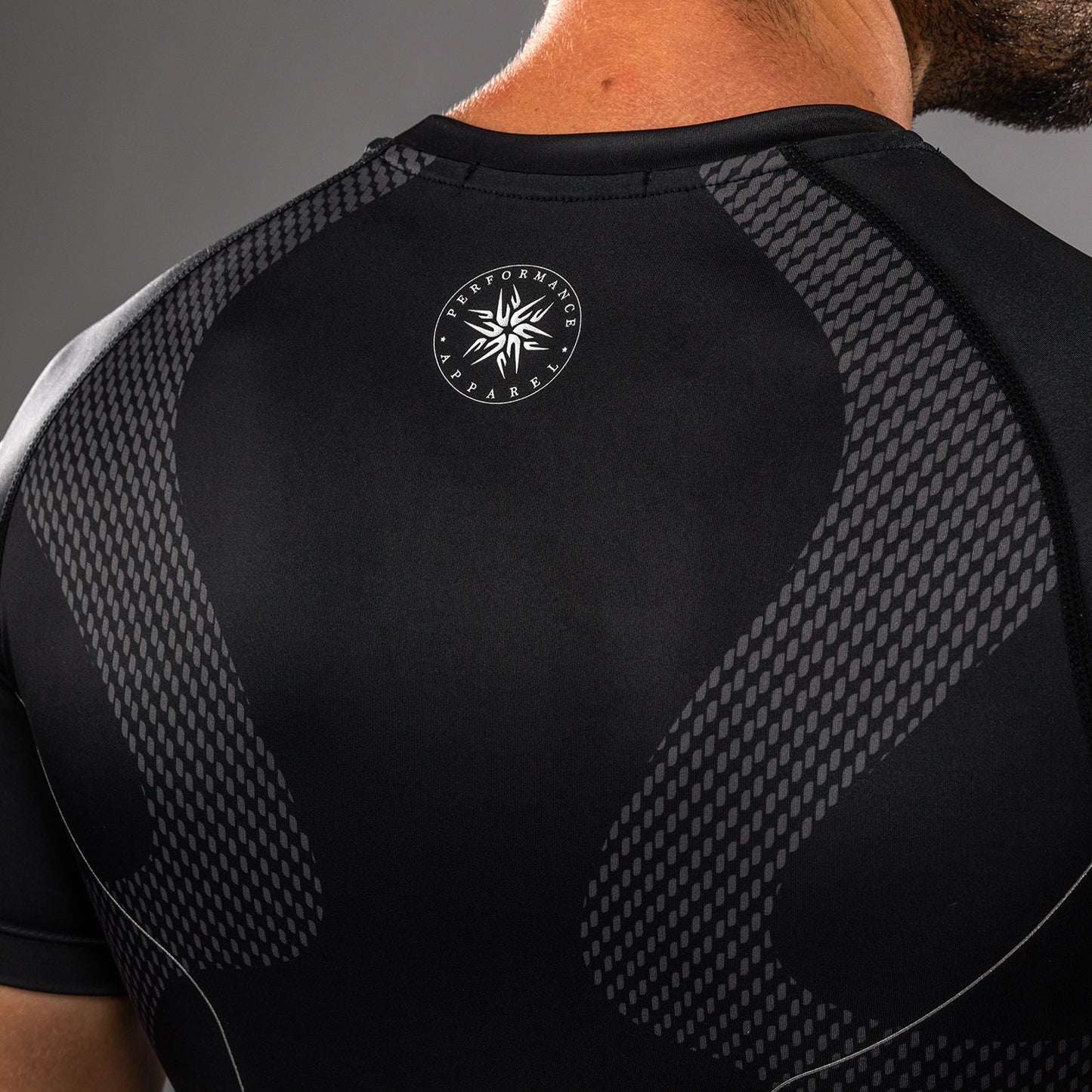Venum Nexus Rashguard Met Korte Mouwen – Zwart/Zilver