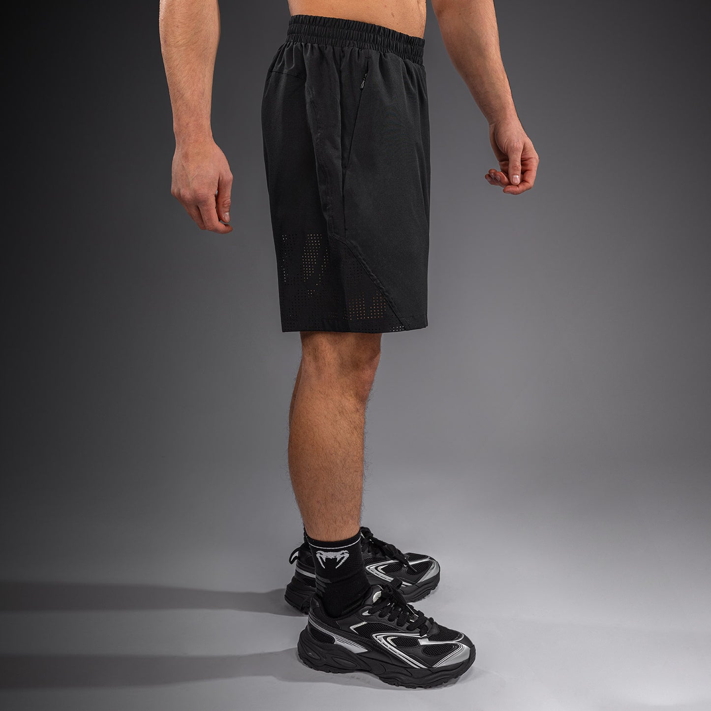 Venum Lazer Trainingsshorts - Zwart/Grijs