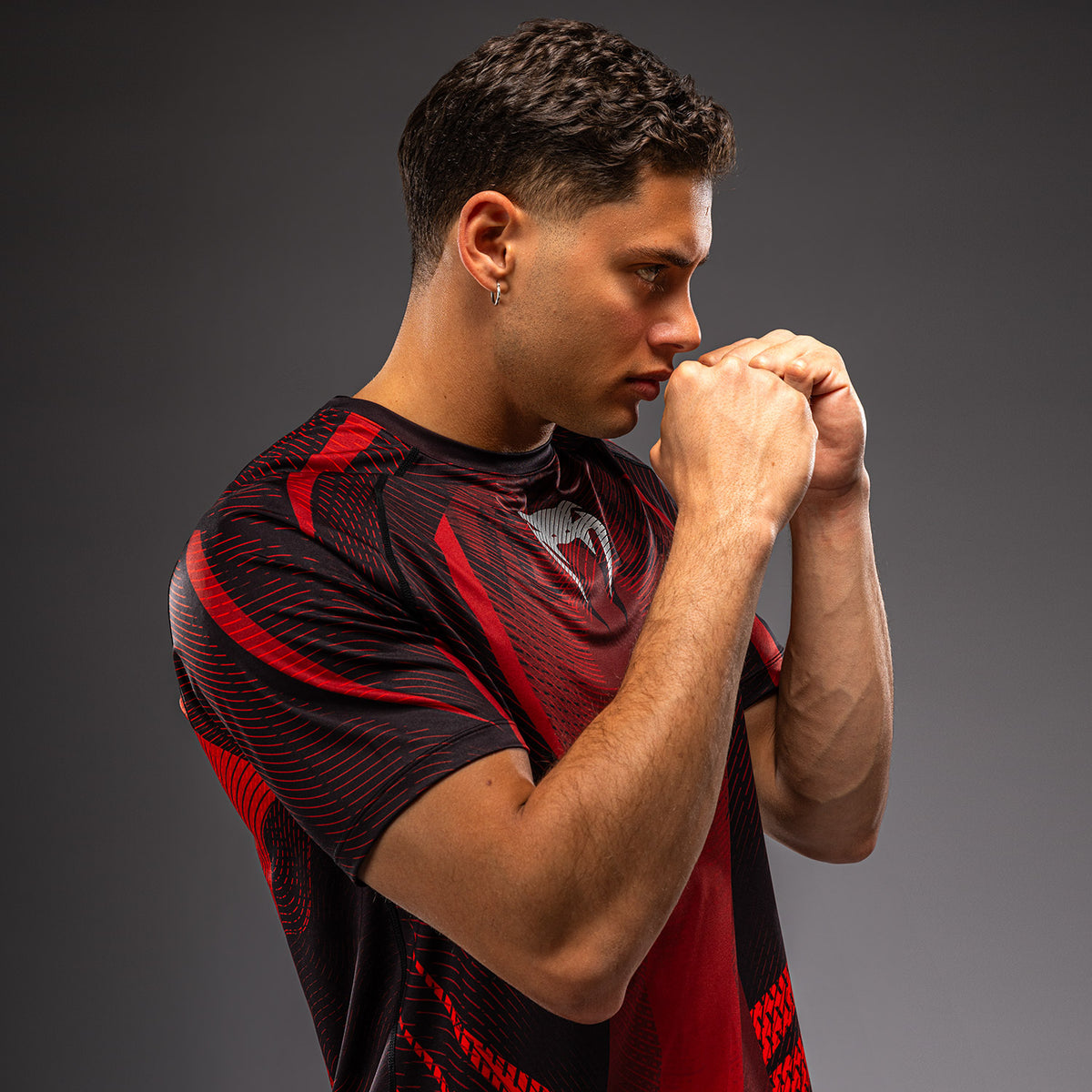 Venum Galactic 3.0 Dry Tech T-shirt - Rood/Zilver