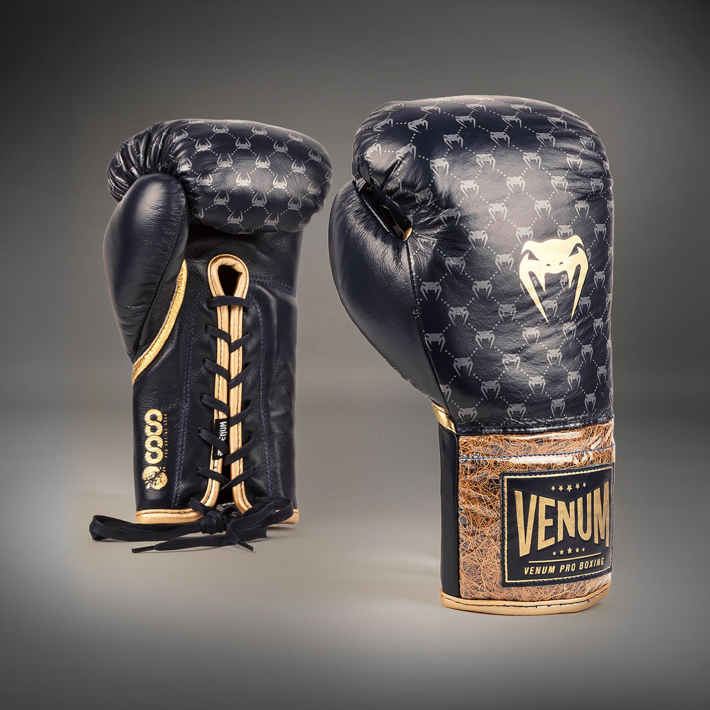 Venum Coco Monogram Pro bokshandschoenen  - Leisteenblauw
