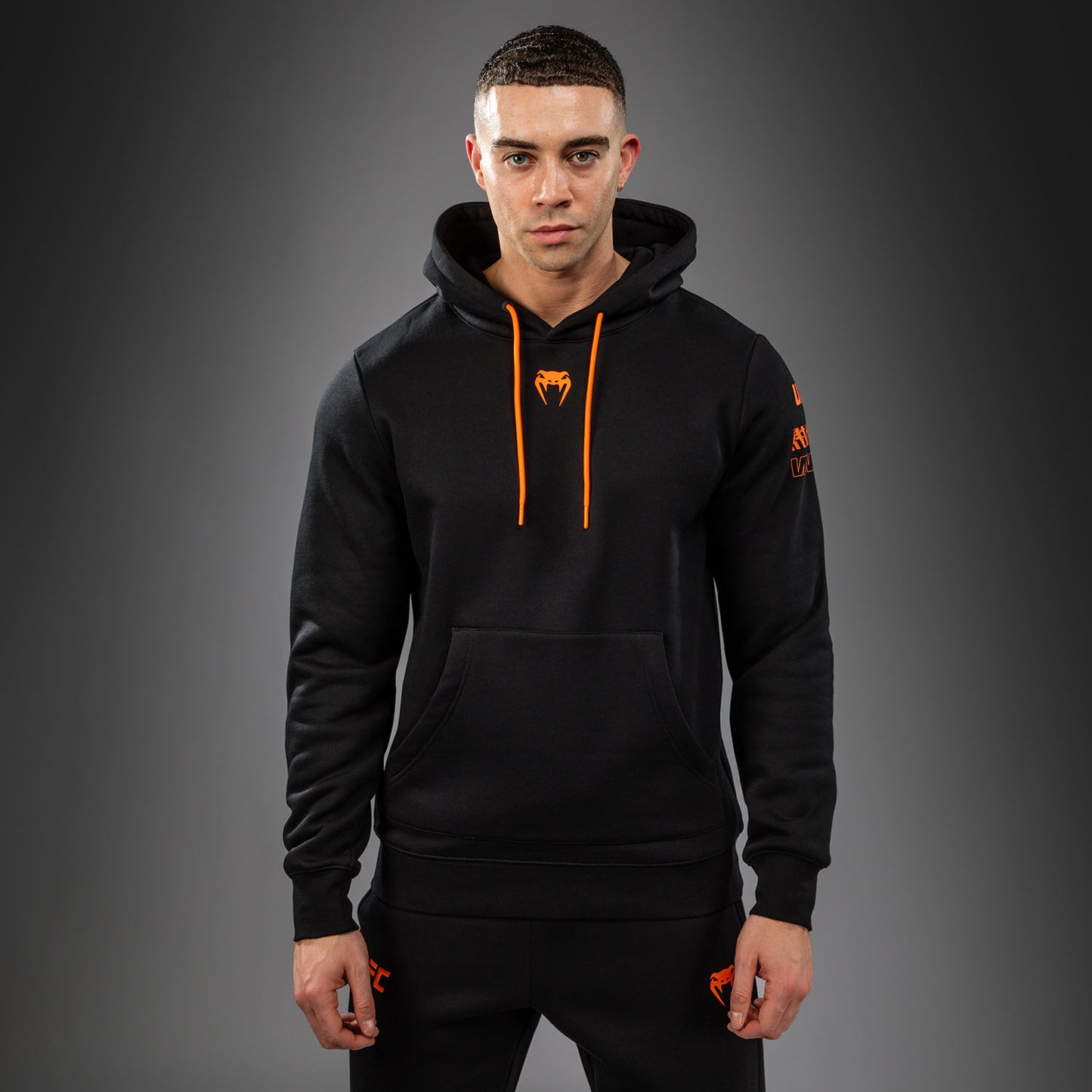 UFC Zenith by Venum Authentic Fight Week Pullover Hoodie Heren - Zwart