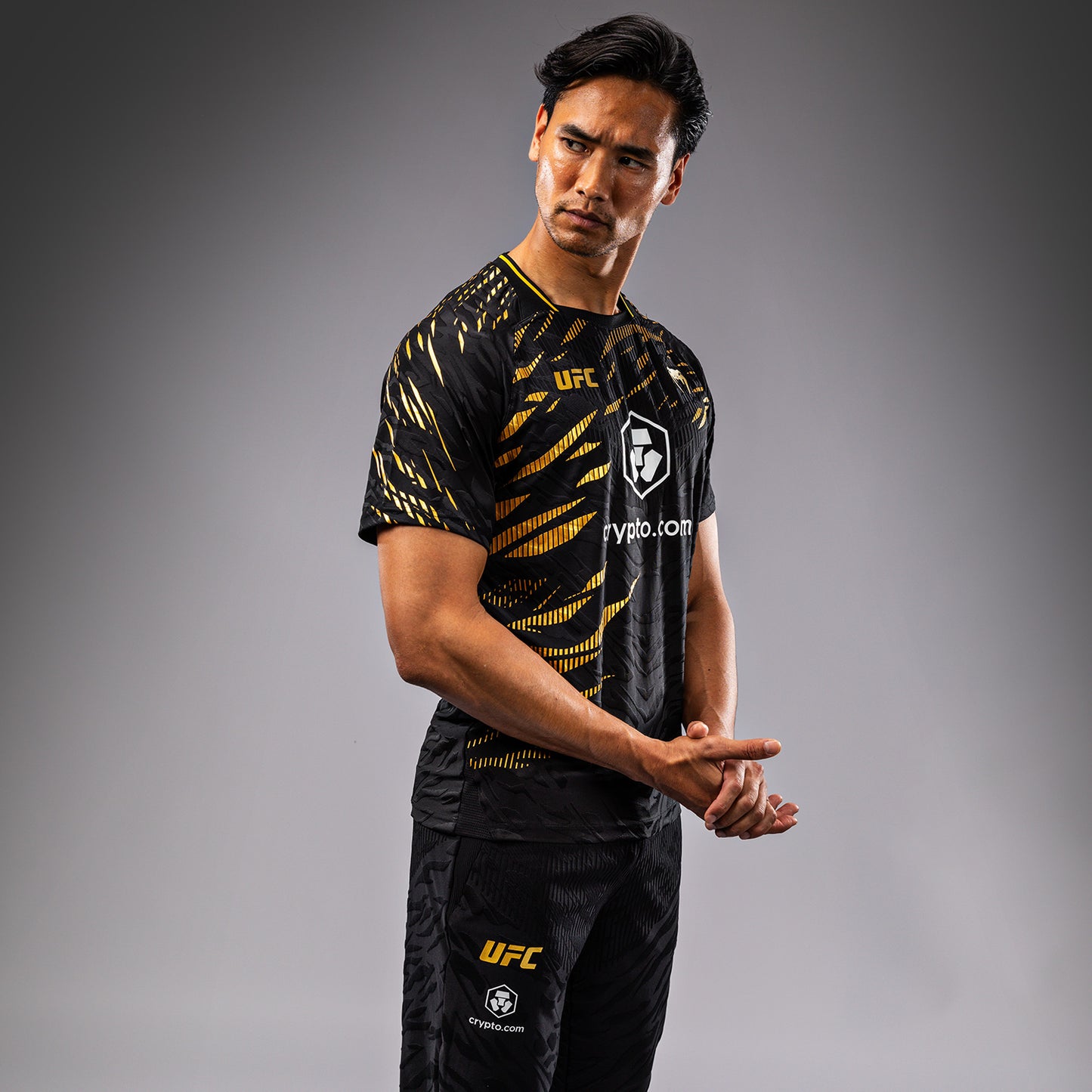 UFC Fusion by Venum Authentic Fight Night Exit T-shirt voor Heren - Champion