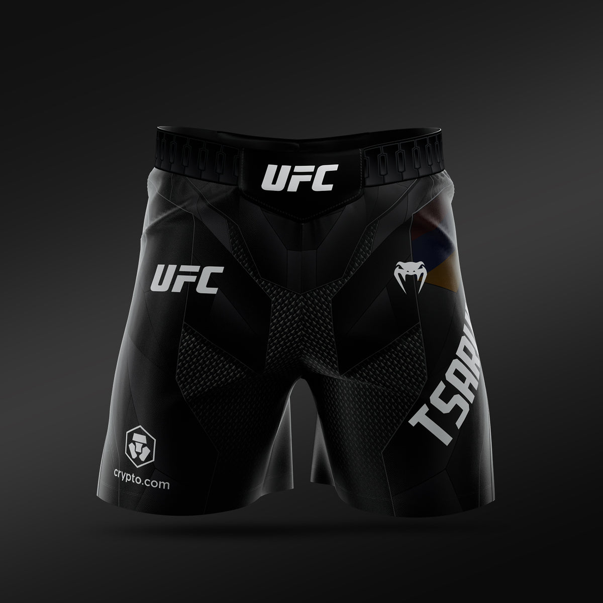 UFC Adrenaline Unrivaled by Venum Fightshort voor heren korte pasvorm Arman Tsarukyan - Zwart